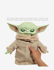 Mattel Star Wars - Star Wars Squeeze & Blink Grogu Feature Plush - bamser - multi color - 9