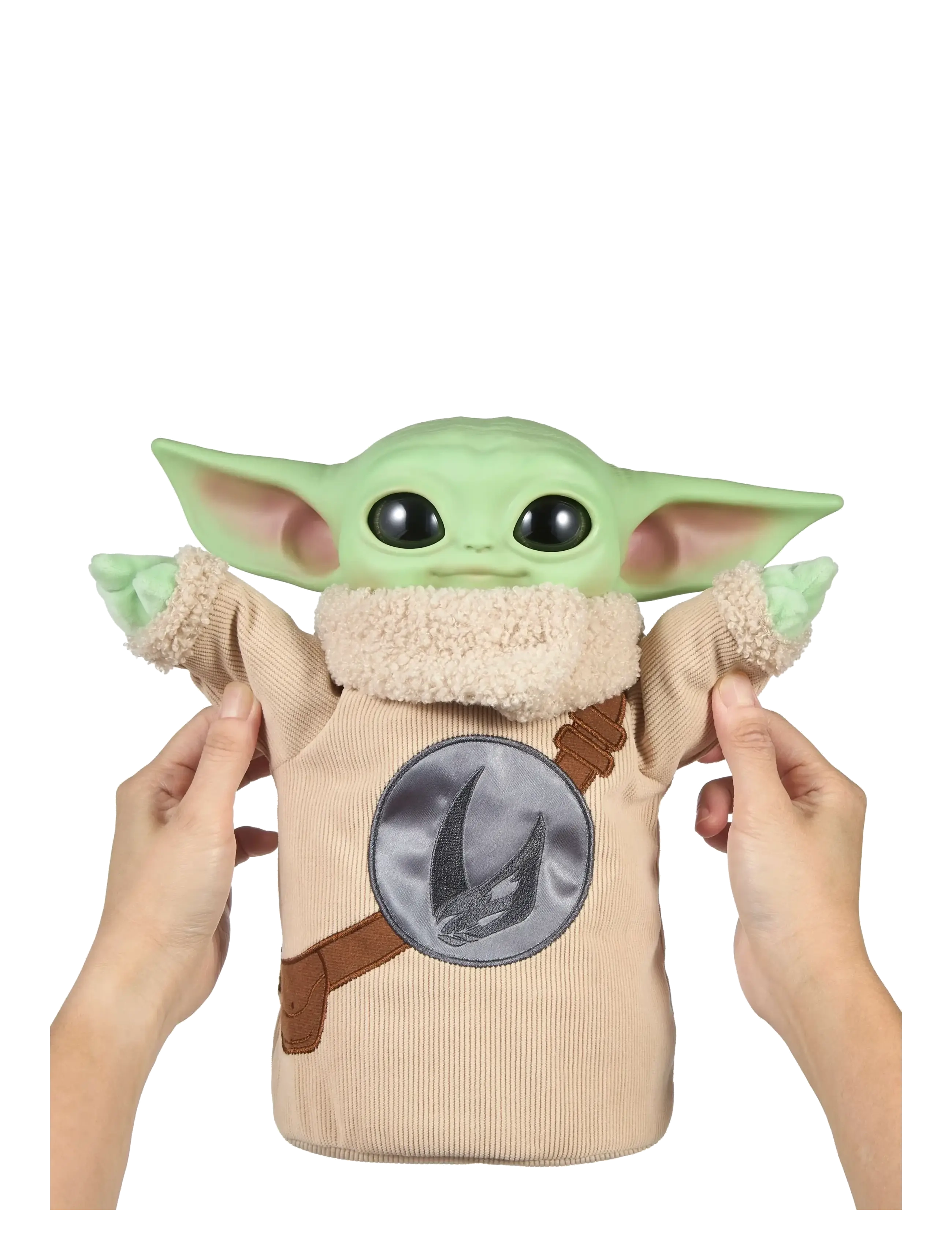 Star Wars The Mandalorian & Grogu Movie Pick-Me-Up Grogu Character Plush Rondel Design Vinyl Head, Børn, Stuffed Legetøj, Grøn, Str: ONE SIZE