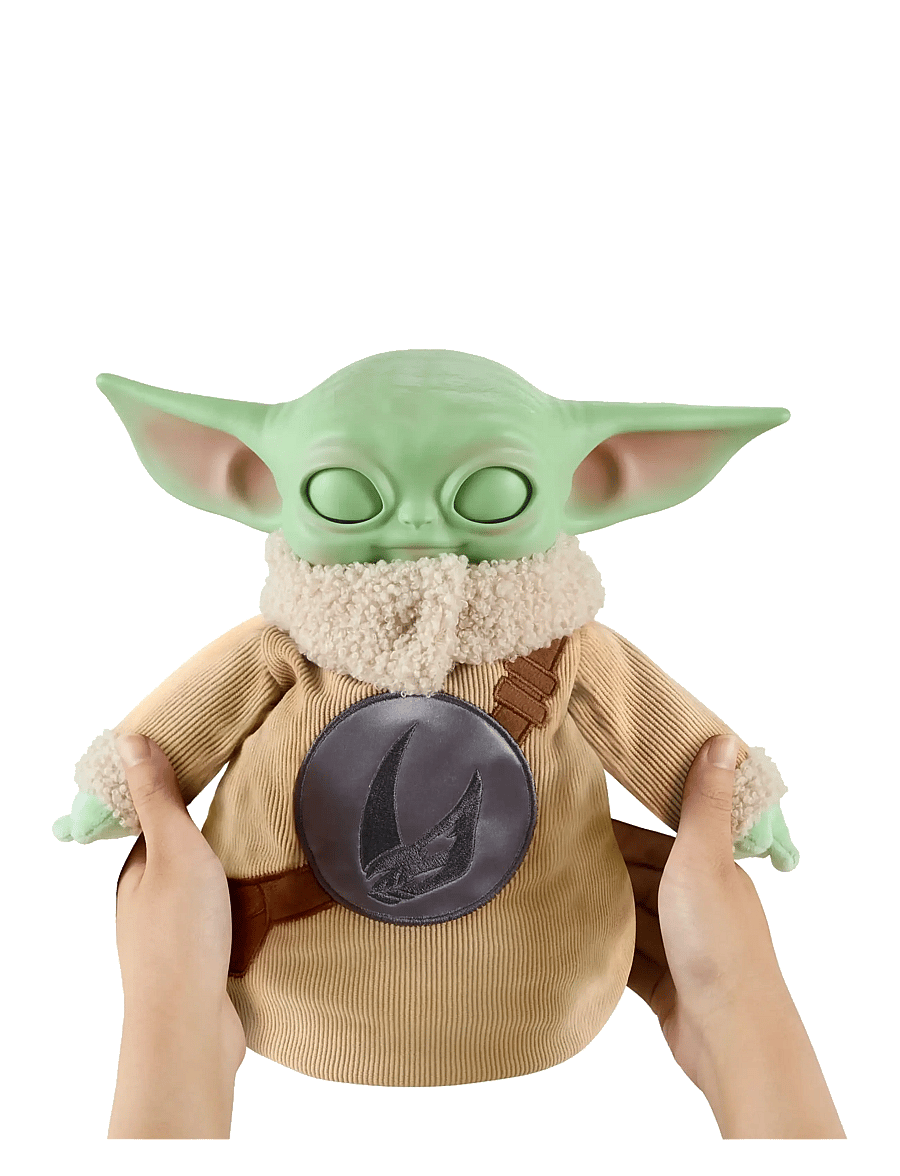 Star Wars - Star Wars The Mandalorian & Grogu Movie Pick-Me-Up Grogu Character Plush Rondel Design Vinyl Head - plüschspielzeug - multicolor - 2