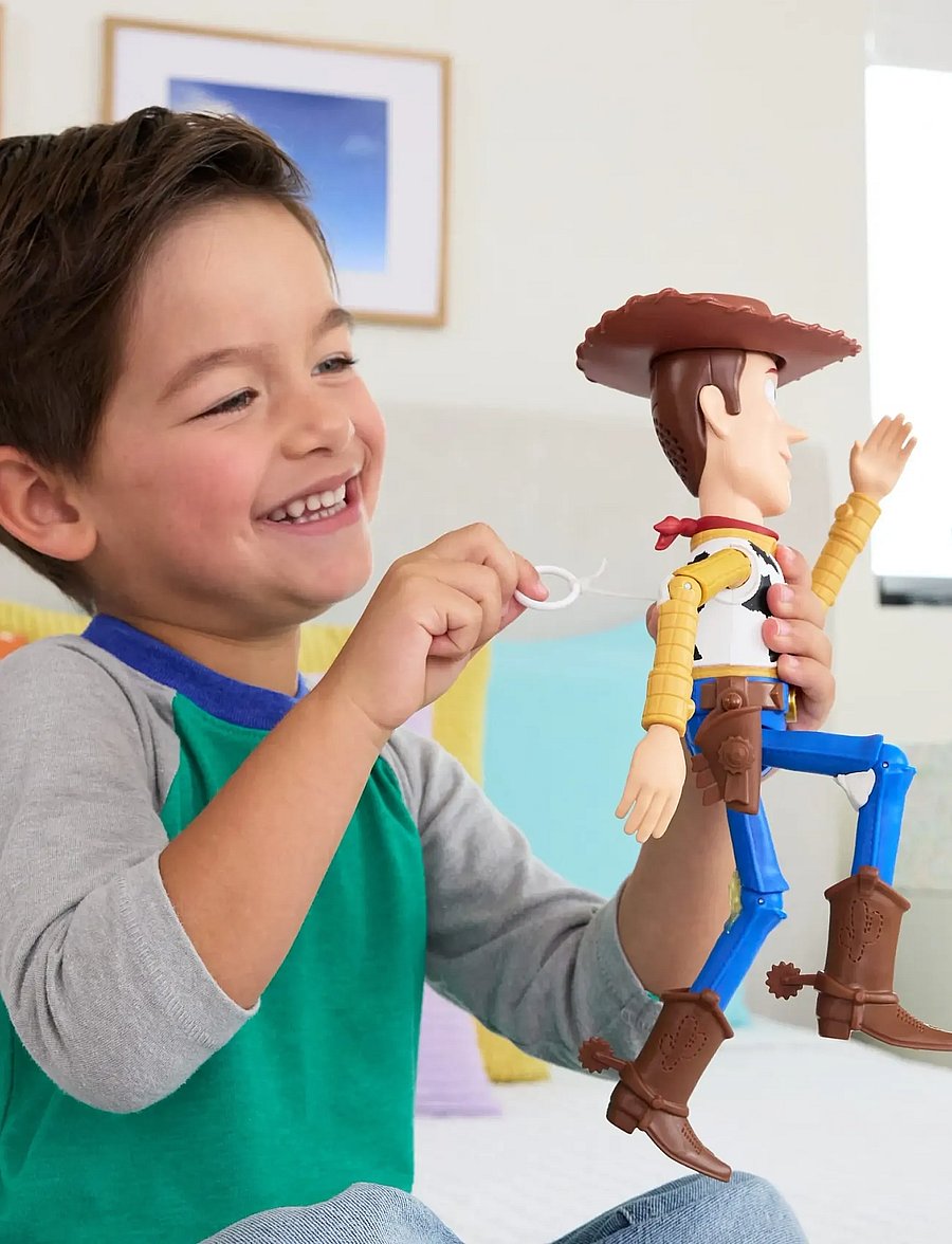 Toy Story - Disney Pixar Disney and Pixar Toy Story 5 Running Woody 12 Inch Action Figure, 50 Plus Sounds - film- & märchenfiguren - multicolor - 0