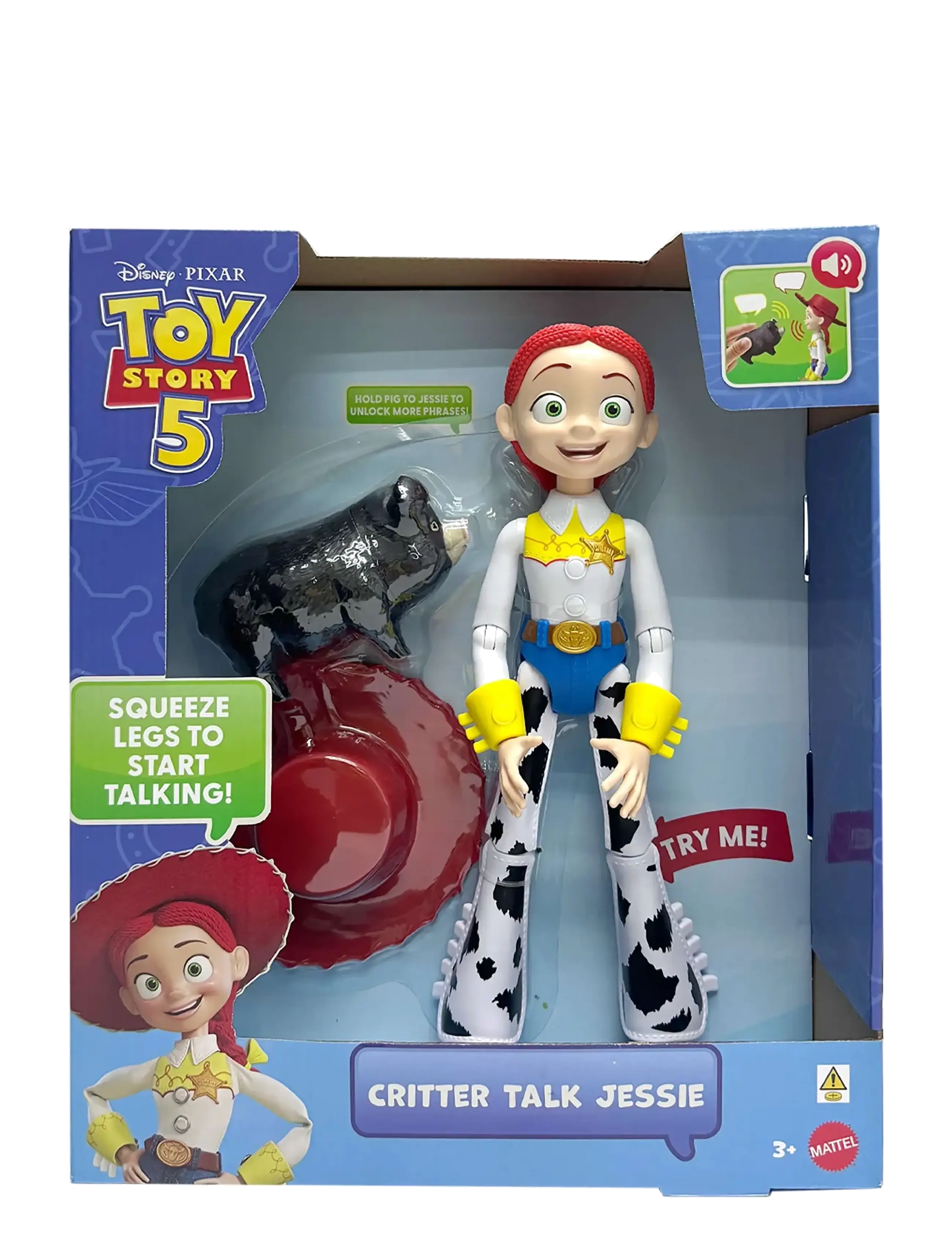 Toy Story - Pixar Project Target 12" Critter Talk Jessie - film- & eventyrsfigurer - multicolor - 5