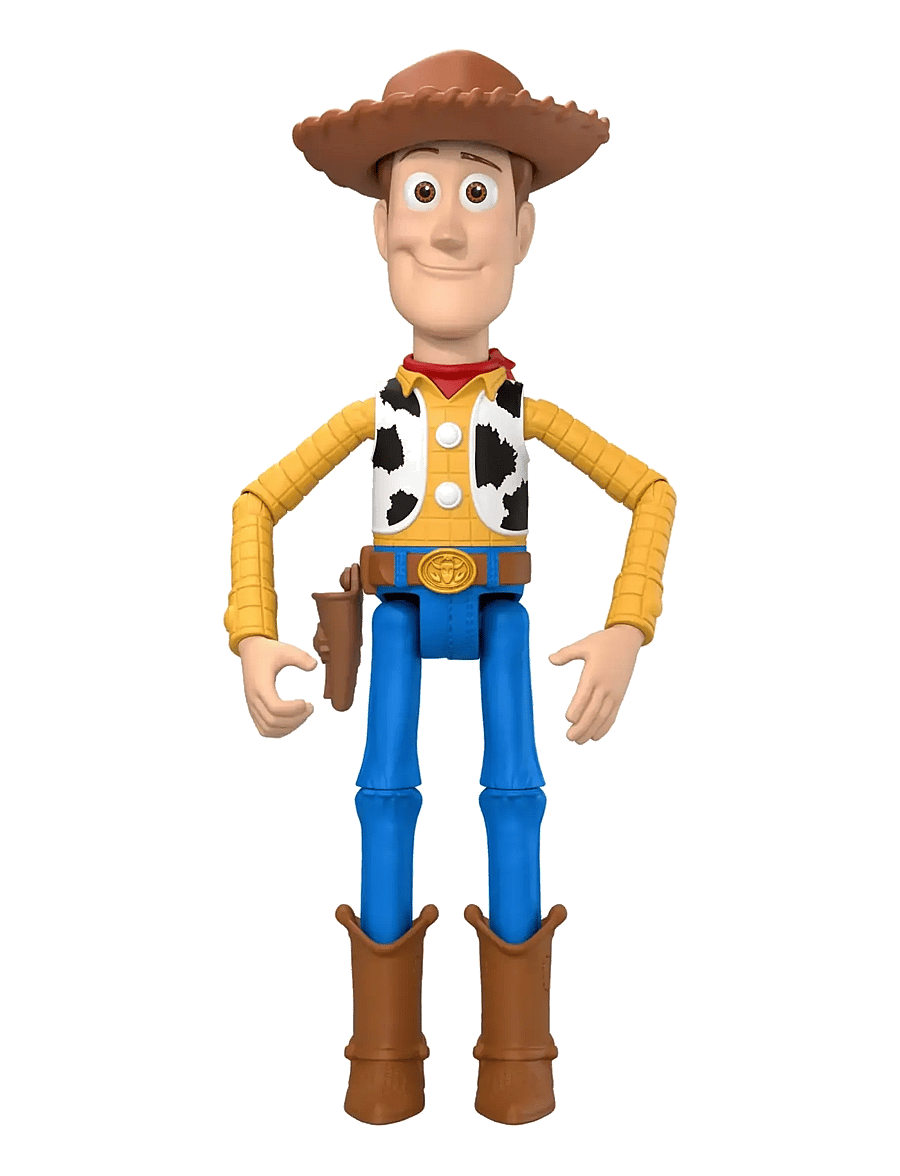 Toy Story - Pixar Playscale (7") Woody - No Badge - actionfigurer - multicolor - 1