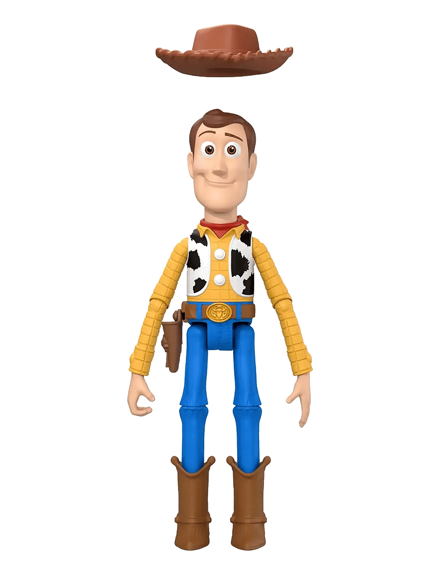 Toy Story - Pixar Playscale (7") Woody - No Badge - actionfigurer - multicolor - 3