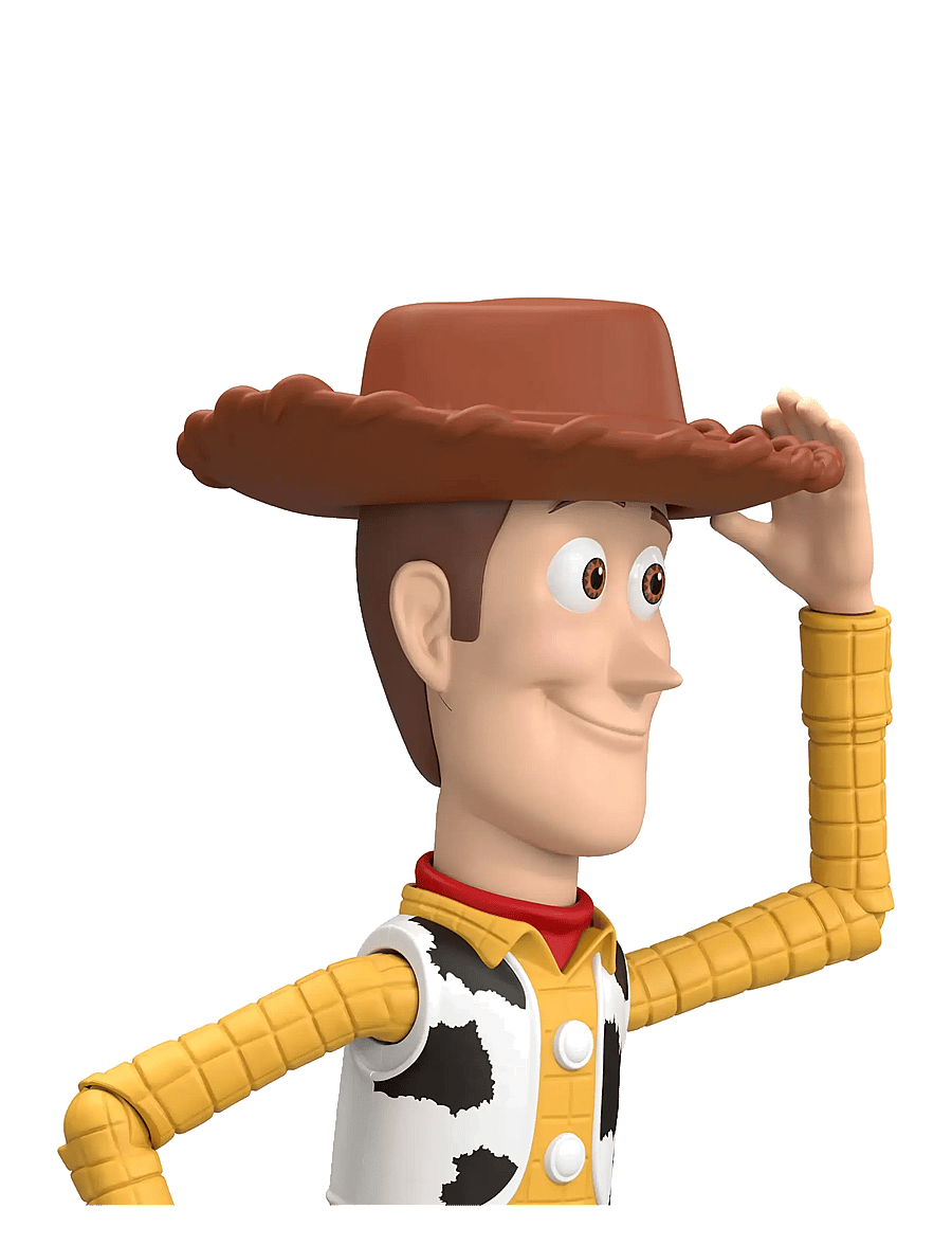 Toy Story - Pixar Playscale (7") Woody - No Badge - actionfigurer - multicolor - 4