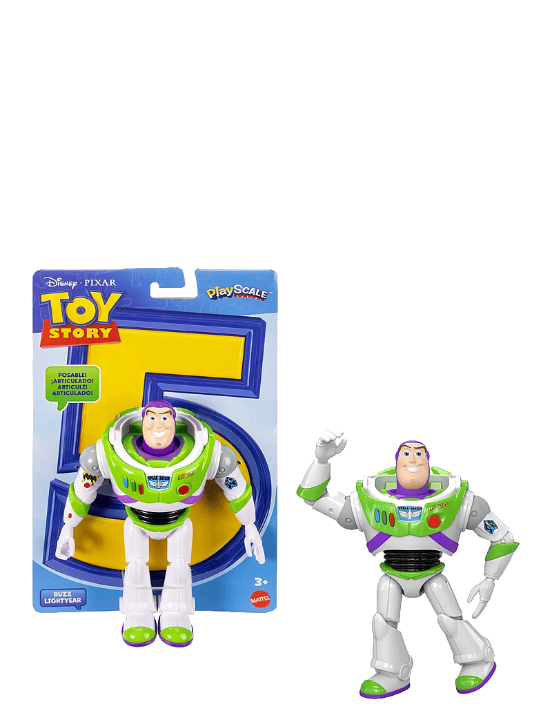 Toy Story - Pixar Playscale (7") Buzz - Original - actionfigurer - multicolor - 1