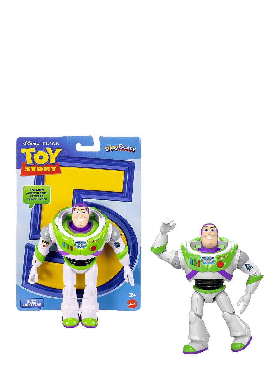 Toy Story - Pixar Playscale (7") Buzz - Original - actionfigurer - multicolor - 1