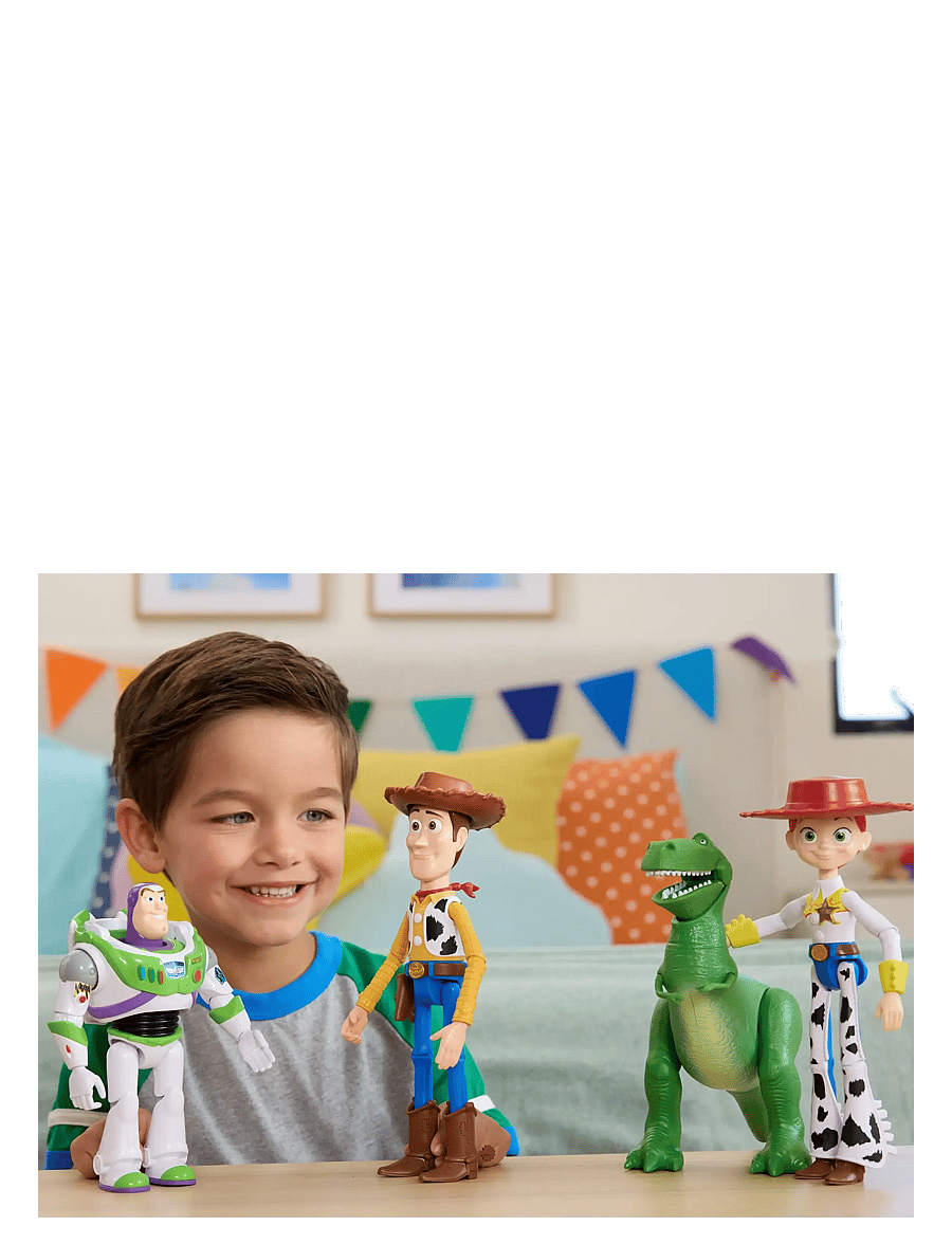 Toy Story - Pixar Playscale (7") Buzz - Original - actionfigurer - multicolor - 0