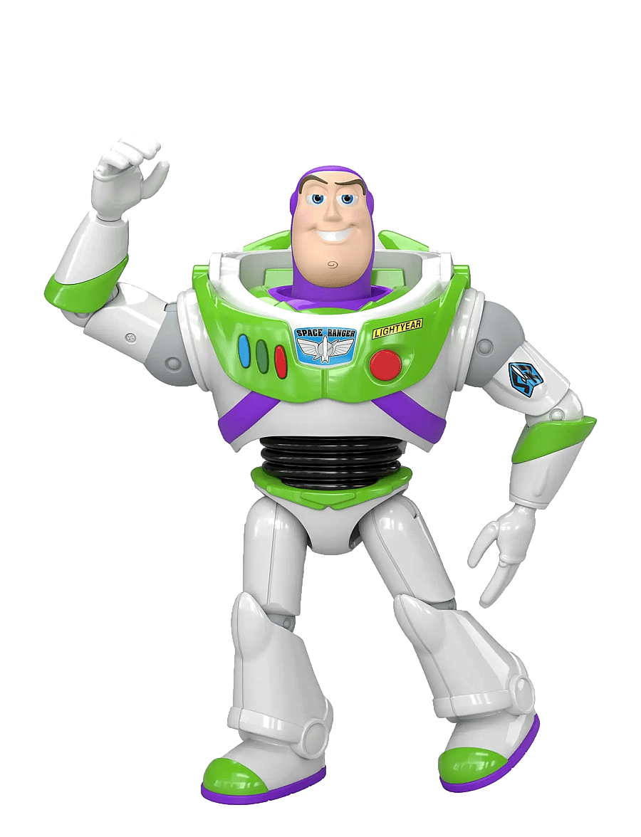 Rotaļlietu stāsts - Pixar Playscale (7") Buzz - Original - varoņu figūras - multicolor - 4