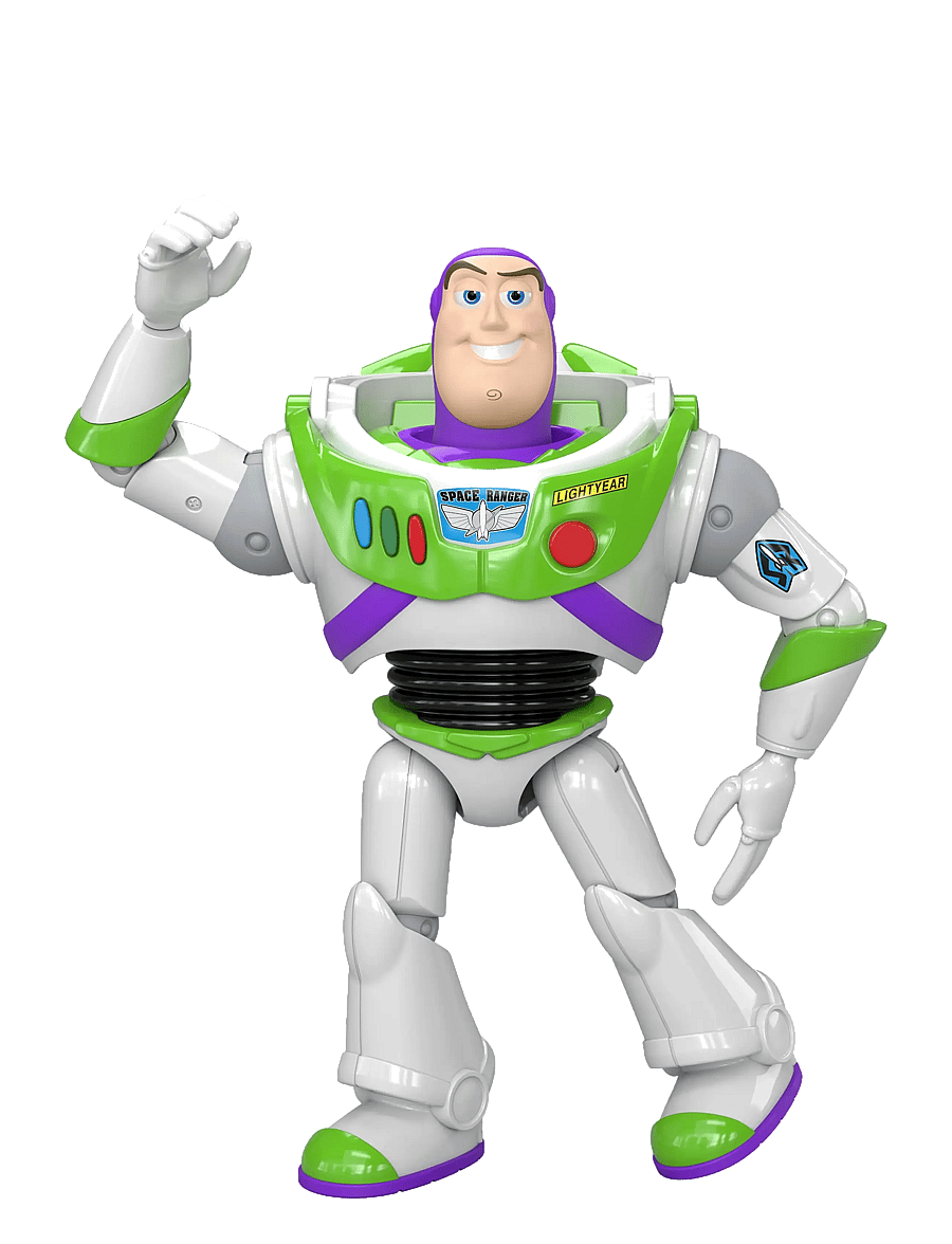 Toy Story - Pixar Playscale (7") Buzz - Original - actionfigurer - multicolor - 4