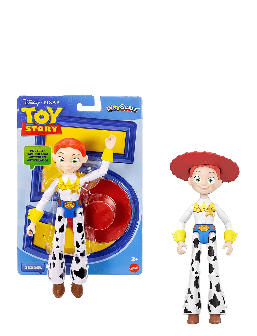 Lelulugu - Pixar Playscale (7") Jessie - with Badge - tegelaskujud - multicolor - 1