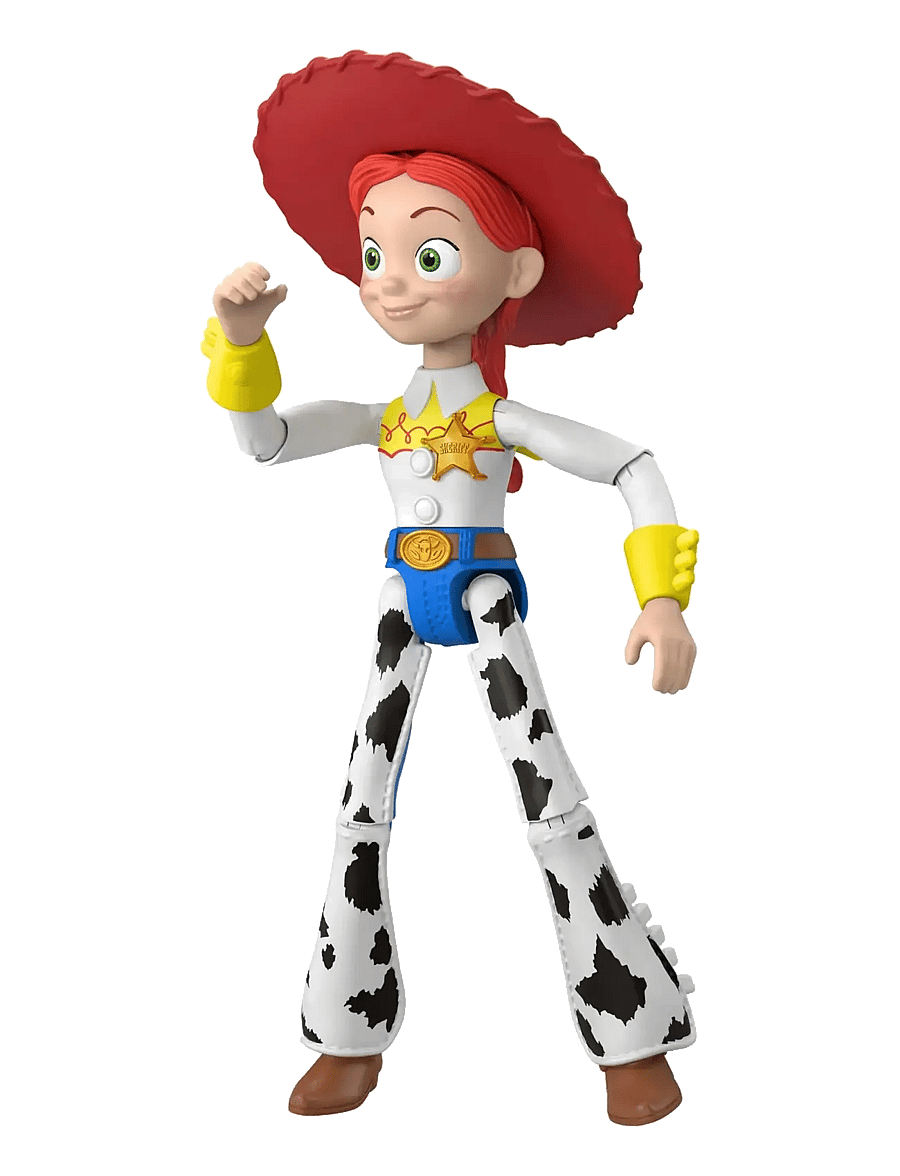 Toy Story - Pixar Playscale (7") Jessie - with Badge - actionfigurer - multicolor - 2