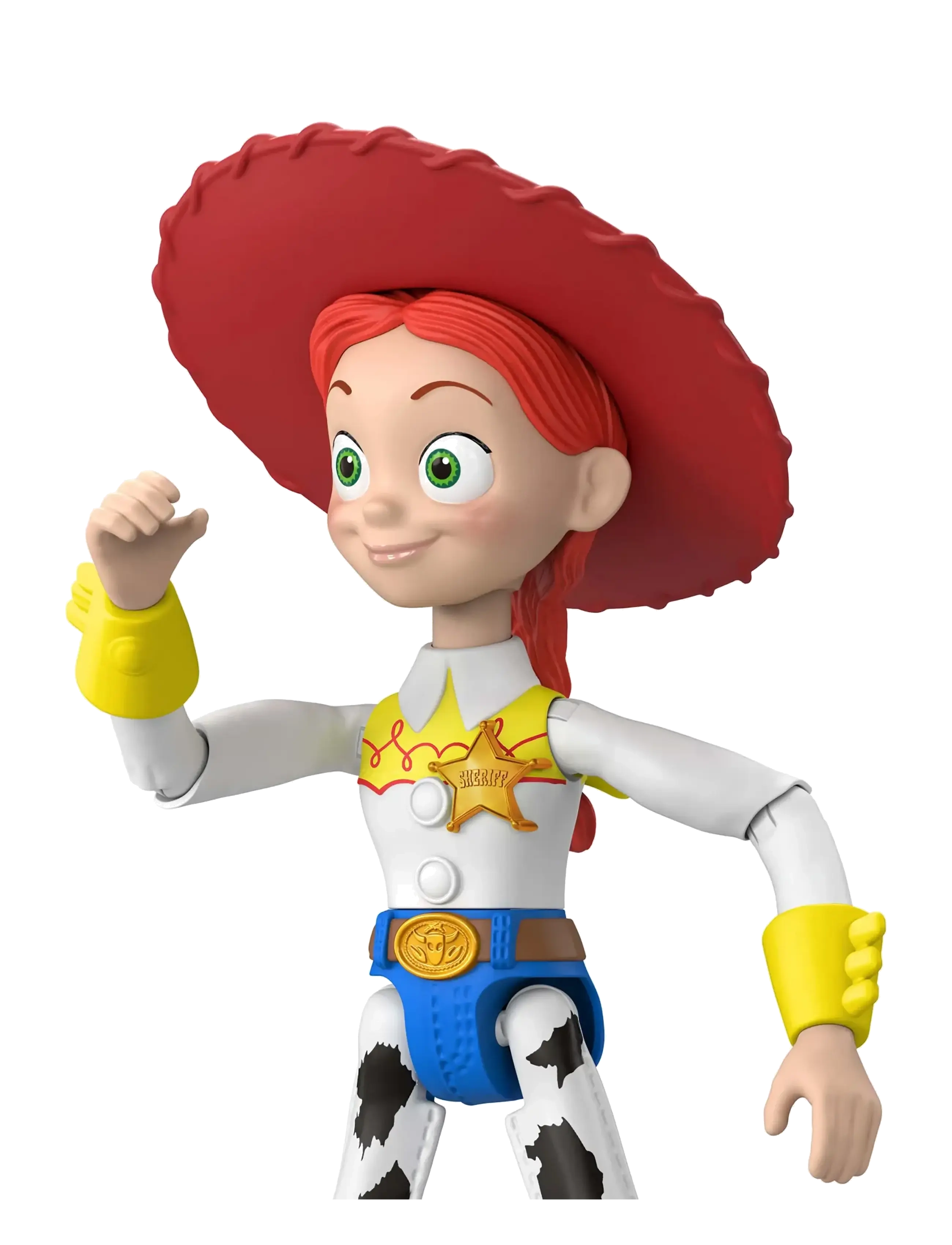 Toy Story - Pixar Playscale (7") Jessie - with Badge - actionfigurer - multicolor - 4