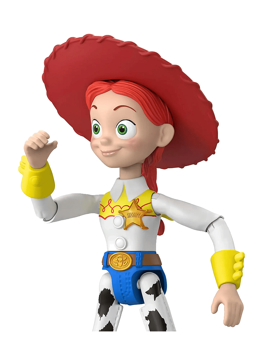 Toy Story - Pixar Playscale (7") Jessie - with Badge - actionfigurer - multicolor - 4