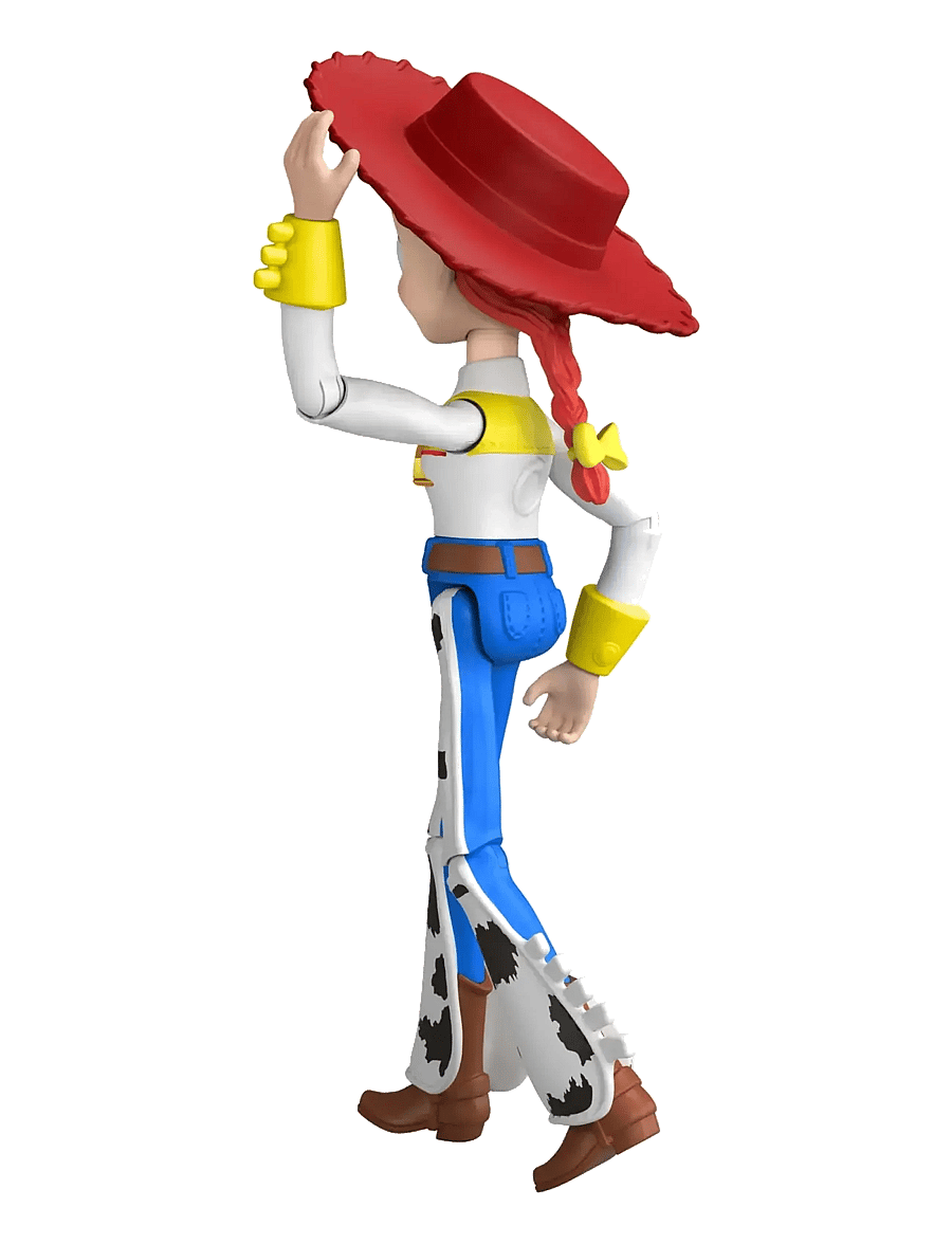 Toy Story - Pixar Playscale (7") Jessie - with Badge - actionfigurer - multicolor - 5