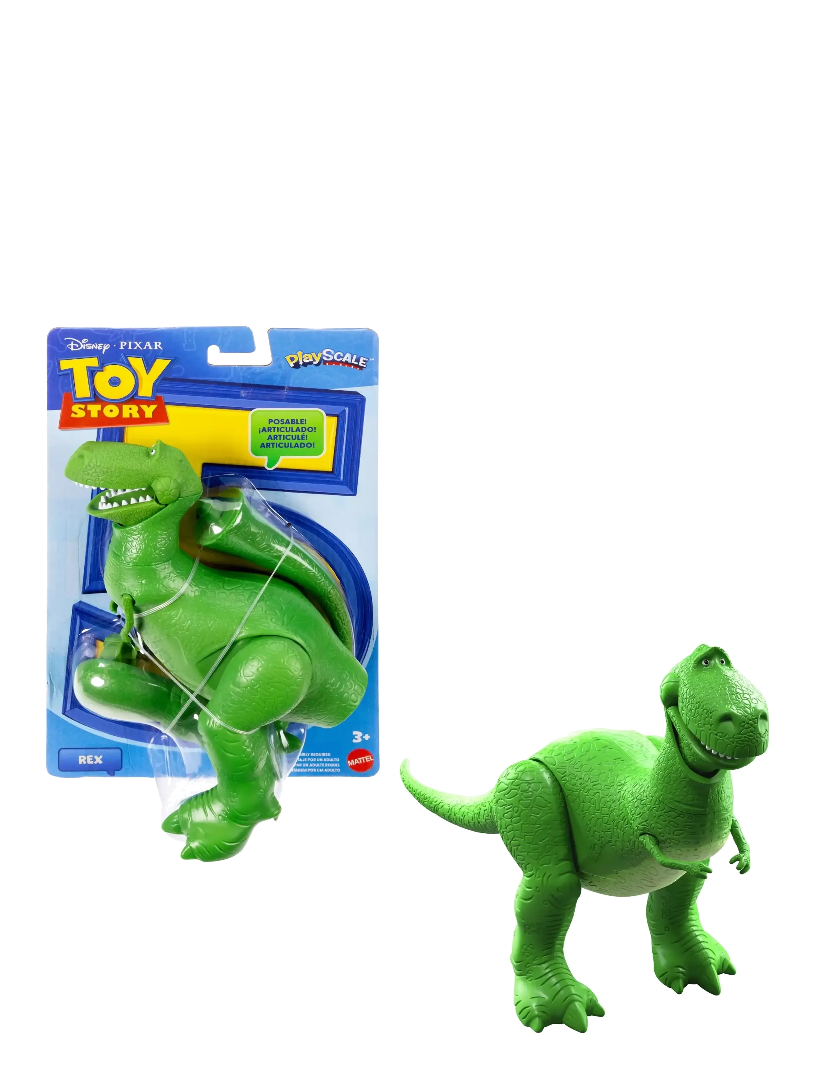 Toy Story Disney And Pixar Toy Story Rex Figure, Børn, Action Figures, Grøn, Str: ONE SIZE