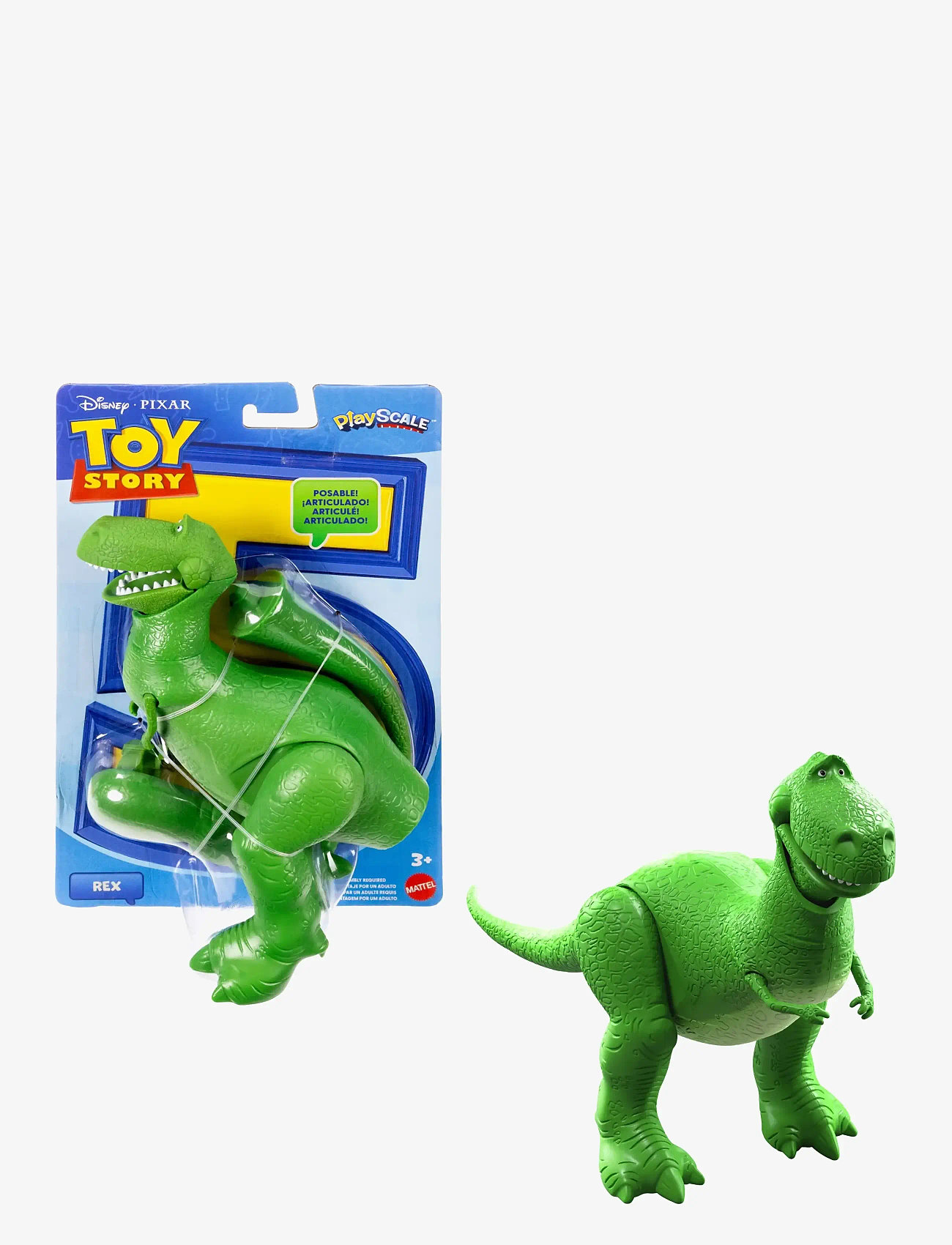 Toy Story - Disney and Pixar Toy Story Rex Figure - actionfigurer - multicolor - 0