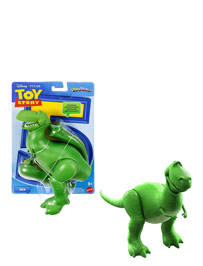 Toy Story - Disney and Pixar Toy Story Rex Figure - actionfigurer - multicolor - 0