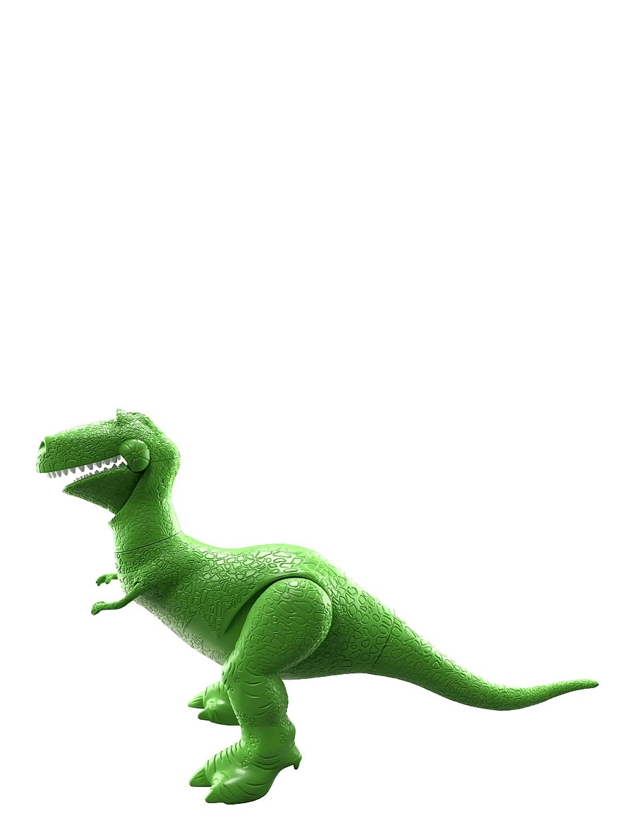 Toy Story - Disney and Pixar Toy Story Rex Figure - action-figuren - multicolor - 3