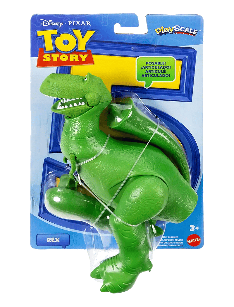 Toy Story - Disney and Pixar Toy Story Rex Figure - actionfigurer - multicolor - 5
