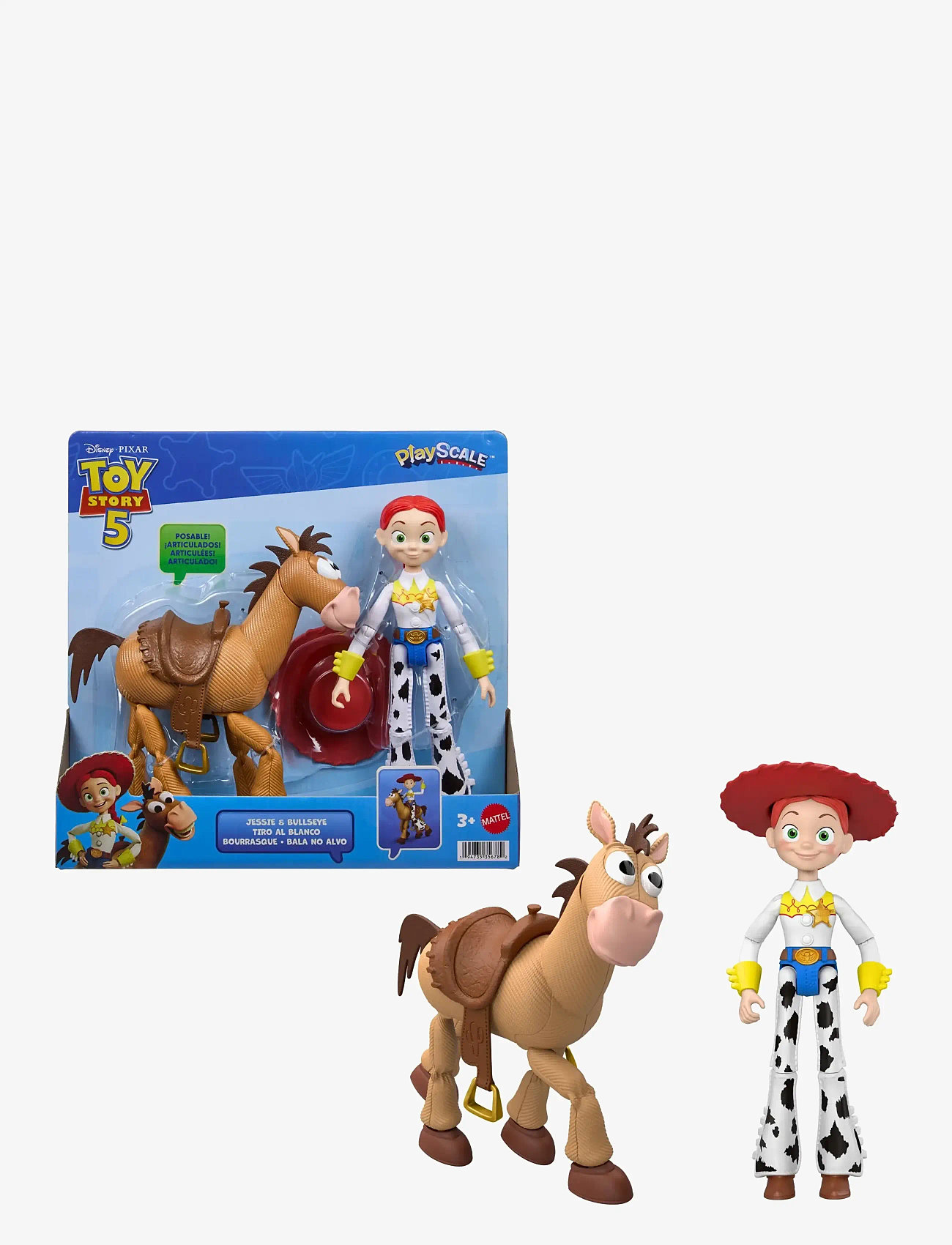 Toy Story Disney Pixar Disney and Pixar Toy Story 5 Jessie & Bullseye Playscale 7 Inch Action Figures 2 Pack - Weihnachtsgeschenke - MULTICOLOR / multi