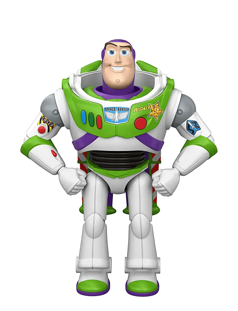 Lelulugu - Pixar Project Target 12" Signature Pop Out Wings Buzz - multicolor - 0