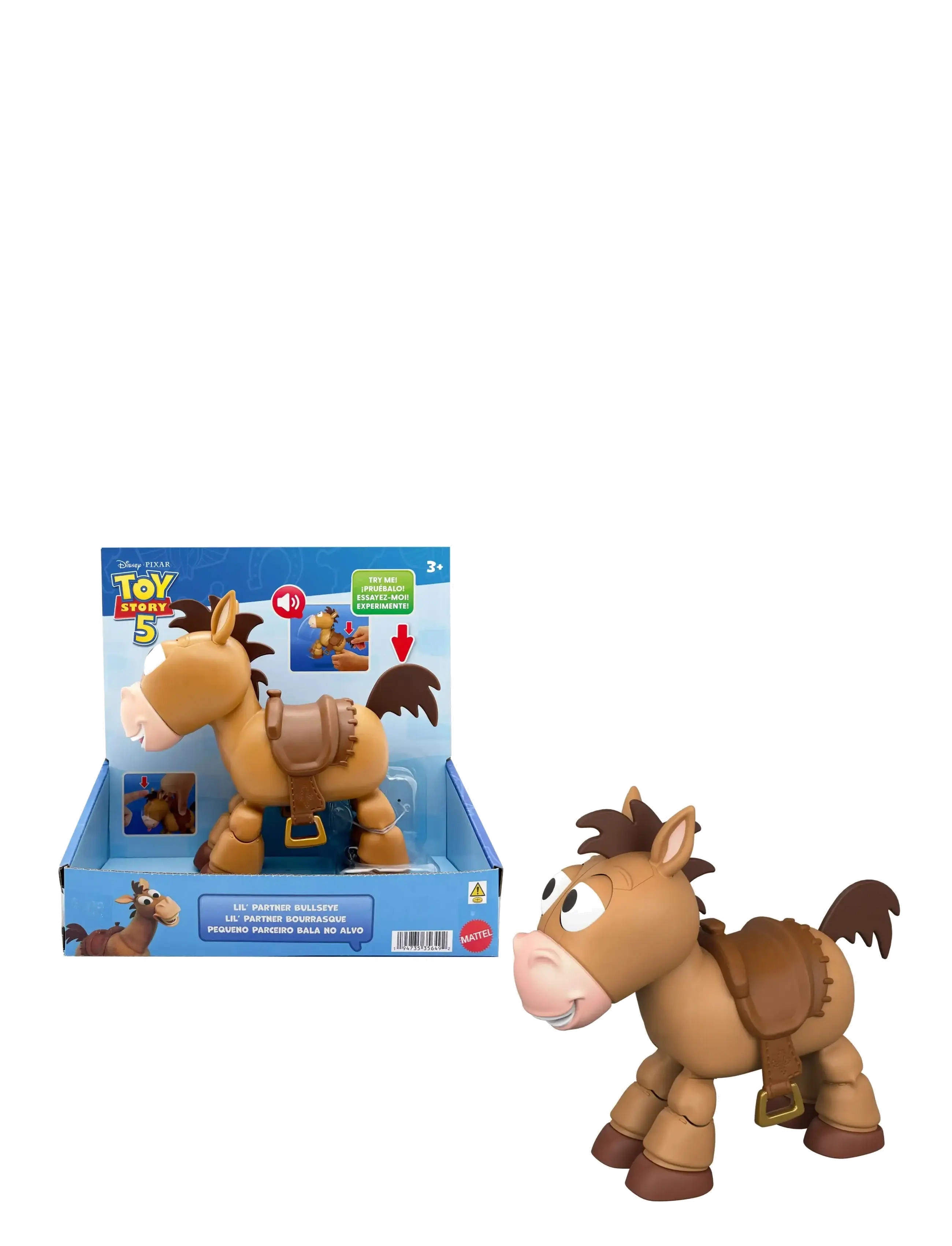 Toy Story Disney Pixar And Lil Partner Bullseye Posing Horse Figure With Sounds, One Size, Playsets & Action Figures, Mehrfarbig/gemustert - Movies Fa
