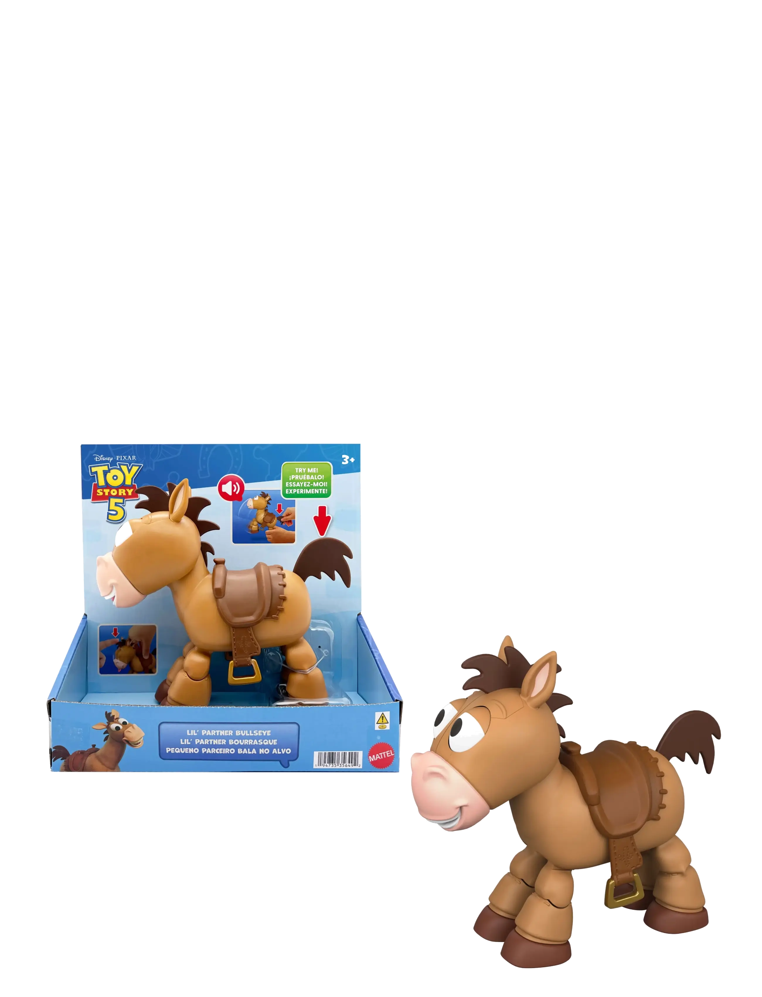 Toy Story Disney Pixar Disney and Pixar Toy Story Lil Partner Bullseye Posing Horse Figure with Sounds - Film- & Eventyrsfigurer - MULTICOLOR / multi