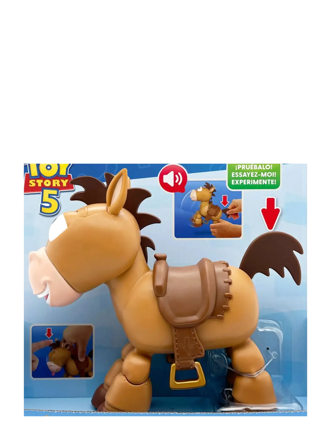 Toy Story - Disney Pixar Disney and Pixar Toy Story Lil Partner Bullseye Posing Horse Figure with Sounds - movies & fairy tale characters - multicolor - 3