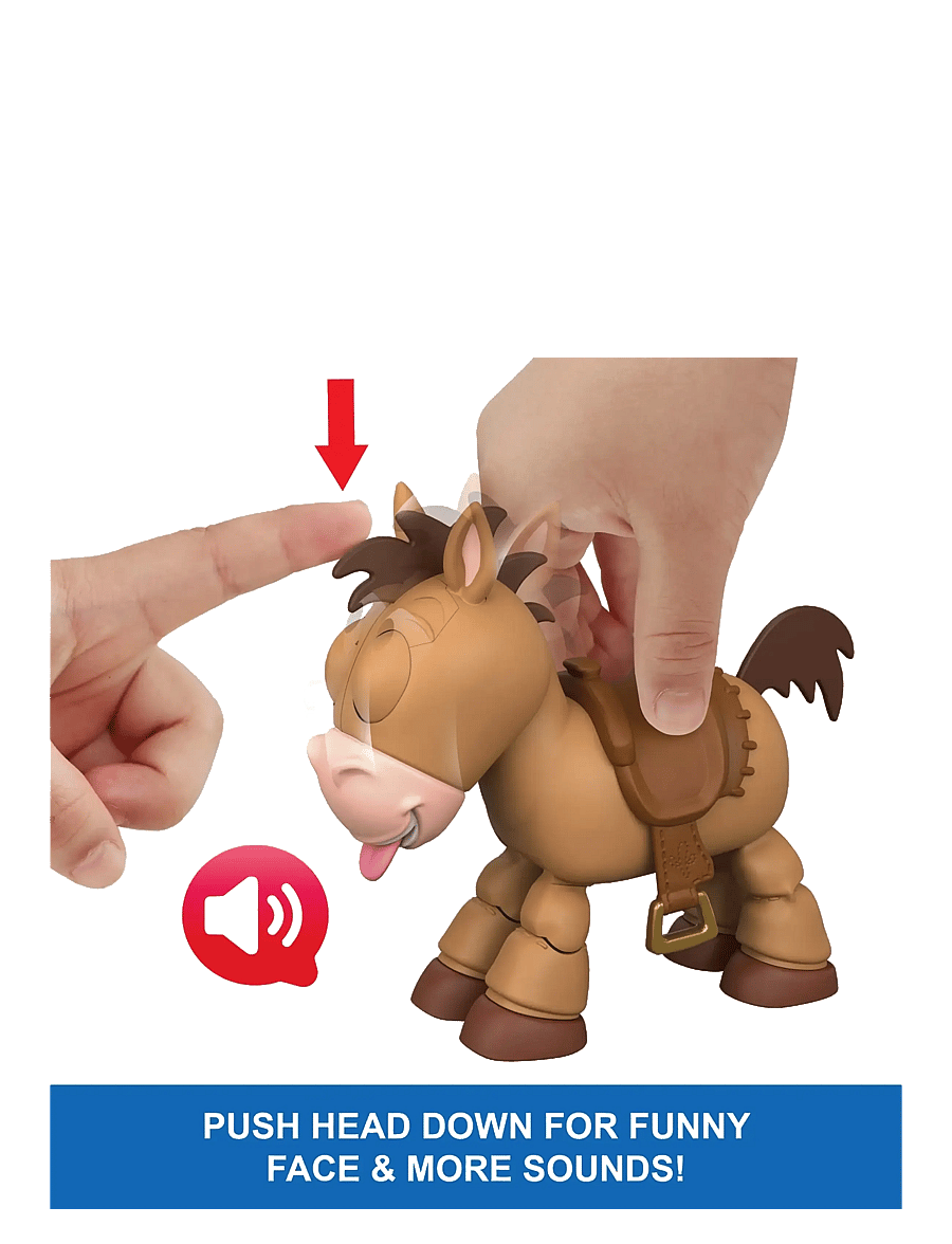 Toy Story - Disney Pixar Disney and Pixar Toy Story Lil Partner Bullseye Posing Horse Figure with Sounds - film- & märchenfiguren - multicolor - 5