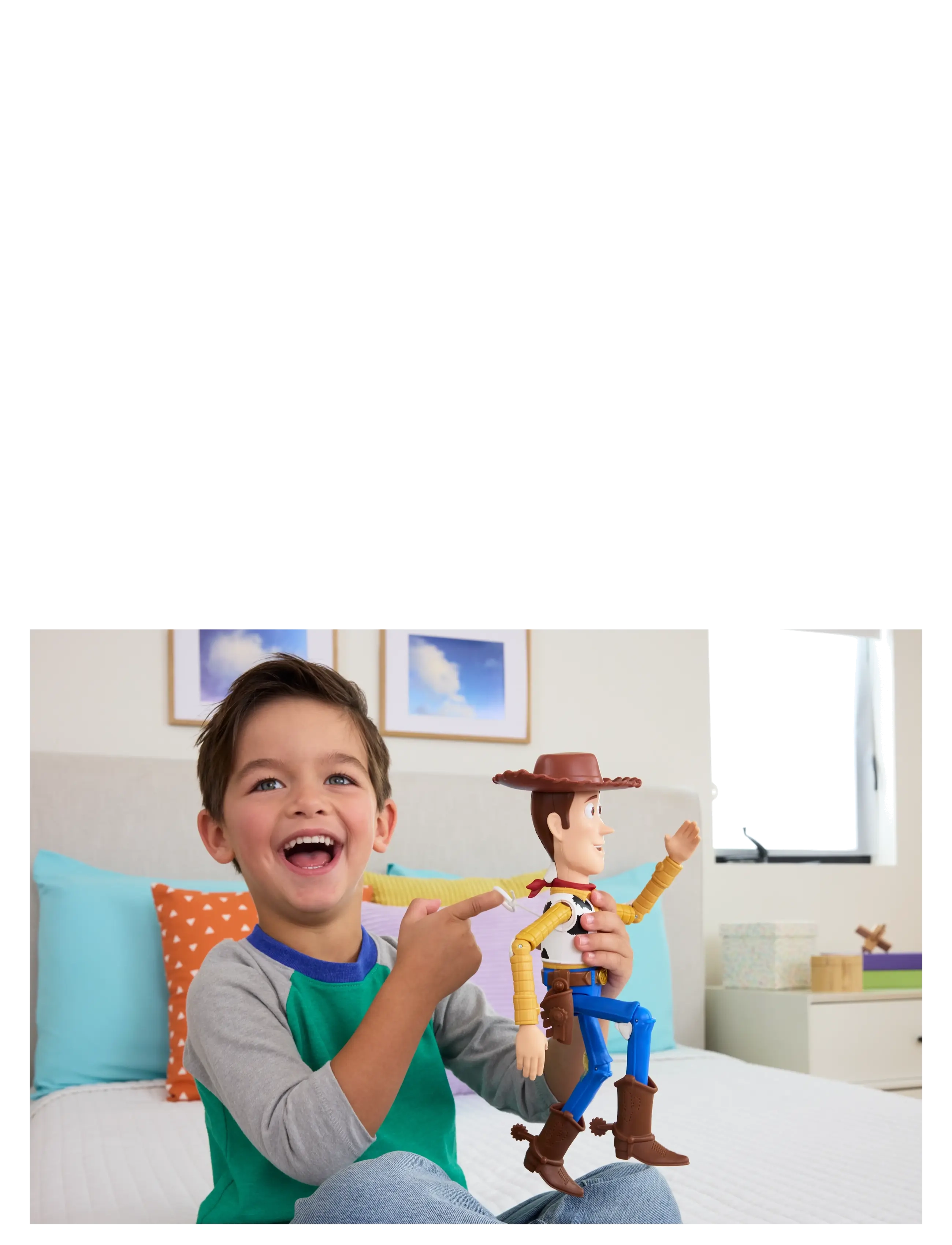Toy Story - Disney and Pixar Toy Story 5 Running Woody 12 Inch Action Figure, 50 Plus Sounds - film- & märchenfiguren - multicolor - 5