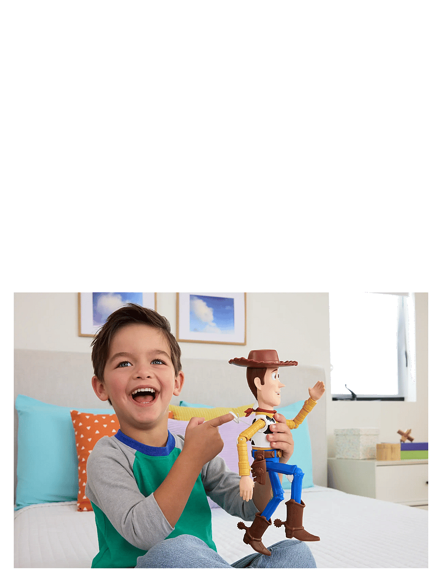 Toy Story - Disney and Pixar Toy Story 5 Running Woody 12 Inch Action Figure, 50 Plus Sounds - film- & märchenfiguren - multicolor - 5
