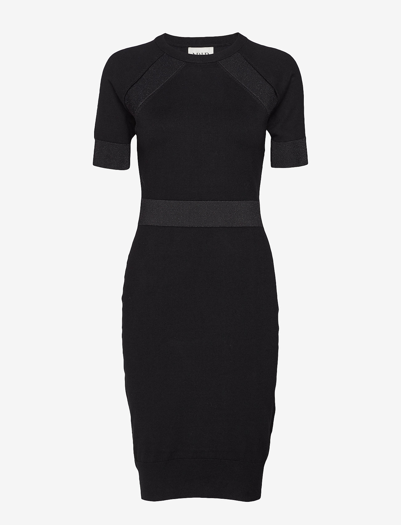 MAUD - Fancy Knit Dress - black - 0