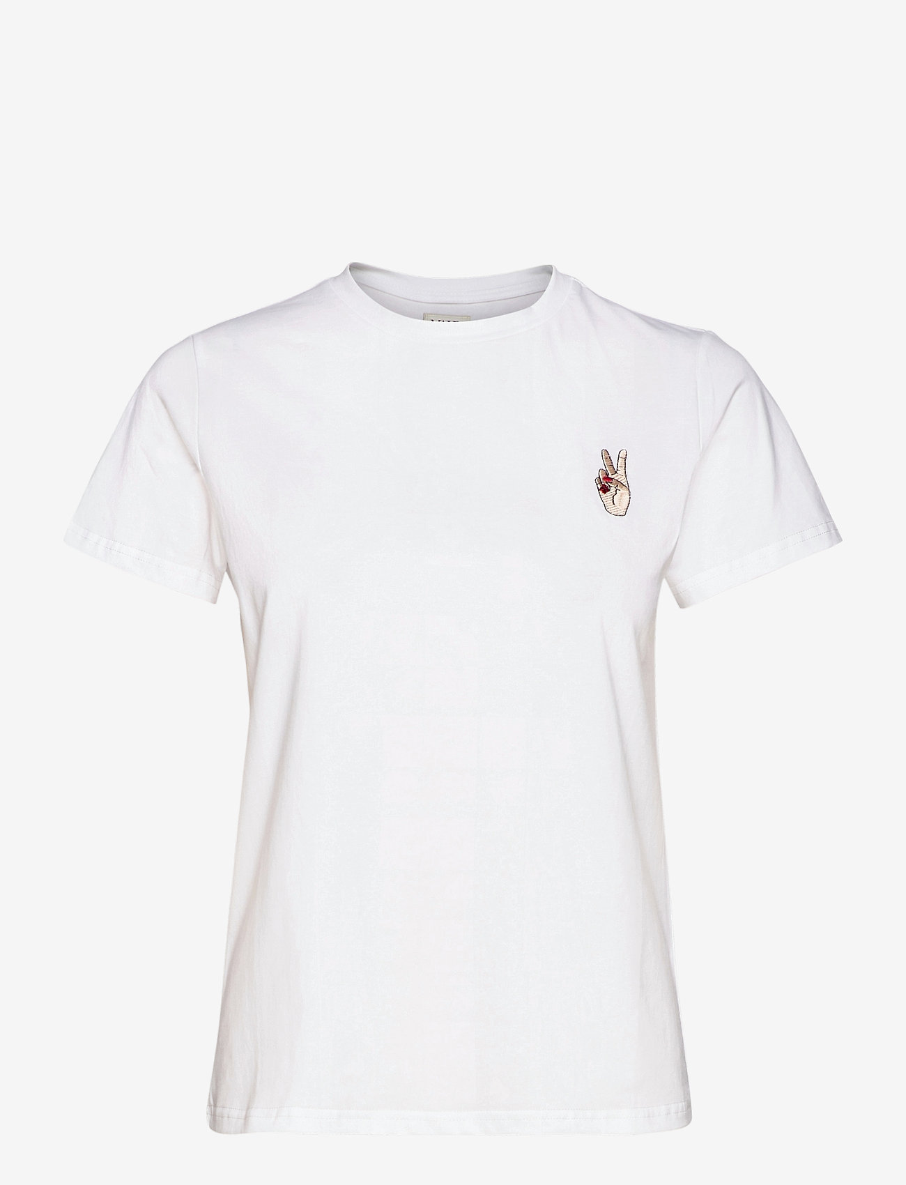 MAUD - PEACE TEE - white - 0