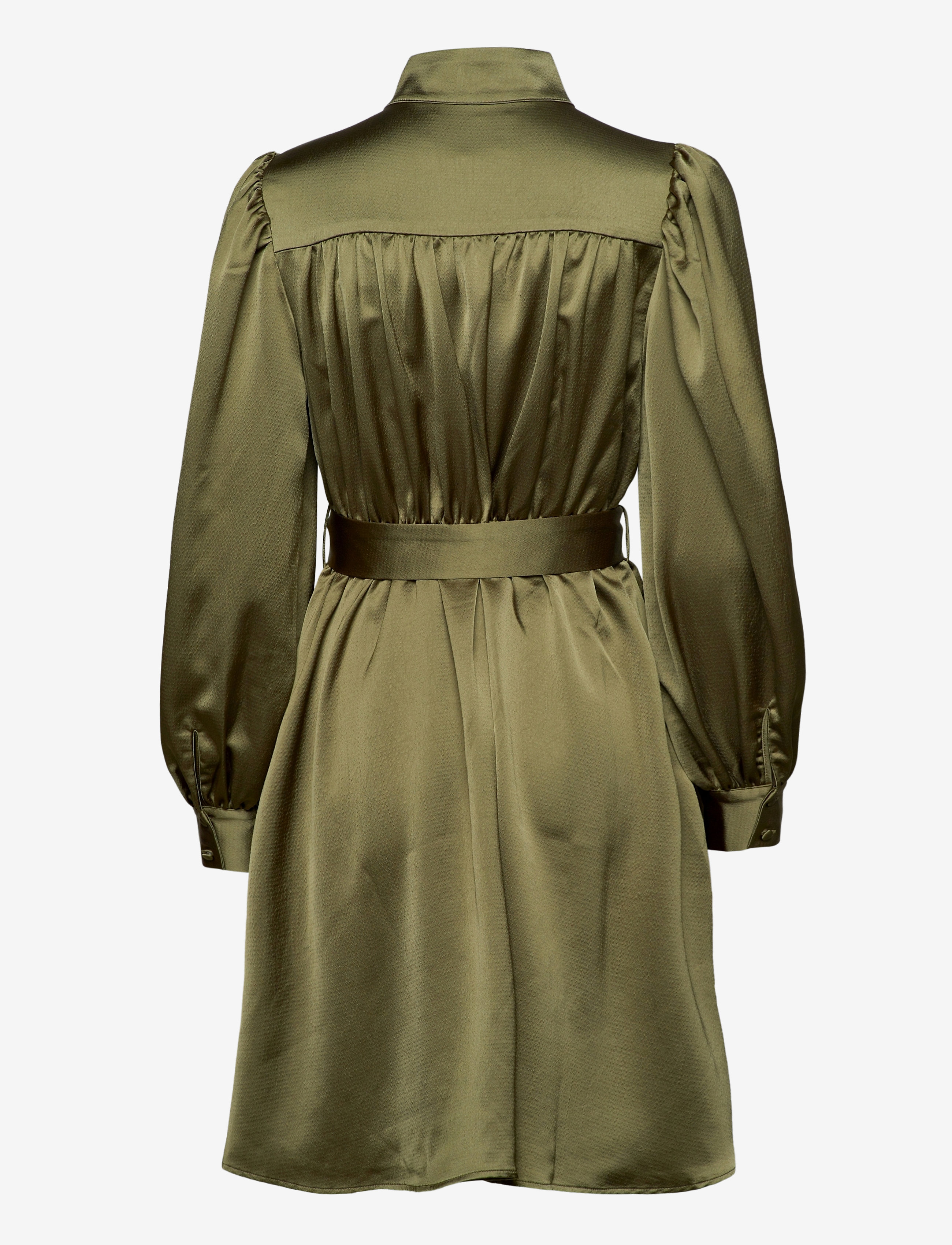 MAUD - VINTAGE BUTTON DRESS - vetiver - 1