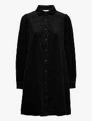 MAUD - Corinne Dress - denim dresses - black - 0