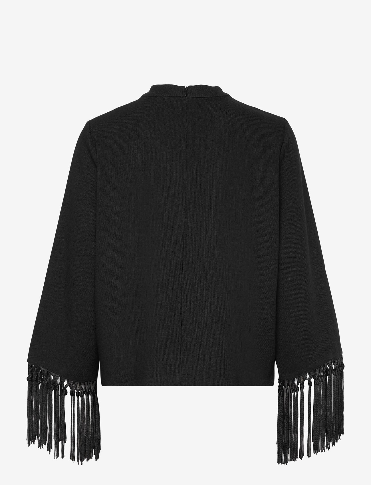 MAUD - Ellie Blouse - langärmlige blusen - black - 1