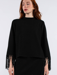 MAUD - Ellie Blouse - long-sleeved blouses - black - 2
