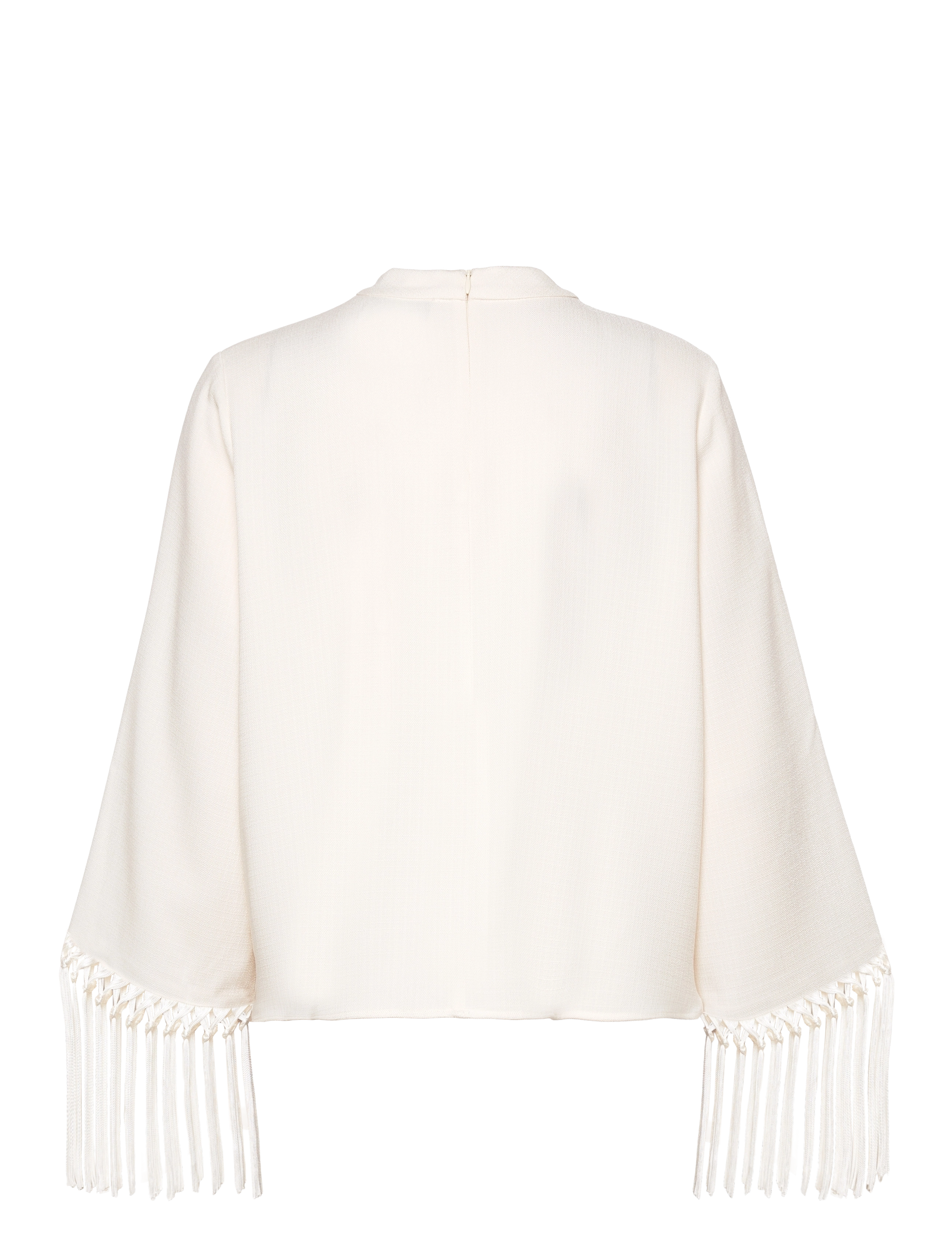 MAUD - Ellie Blouse - long-sleeved blouses - off white - 1