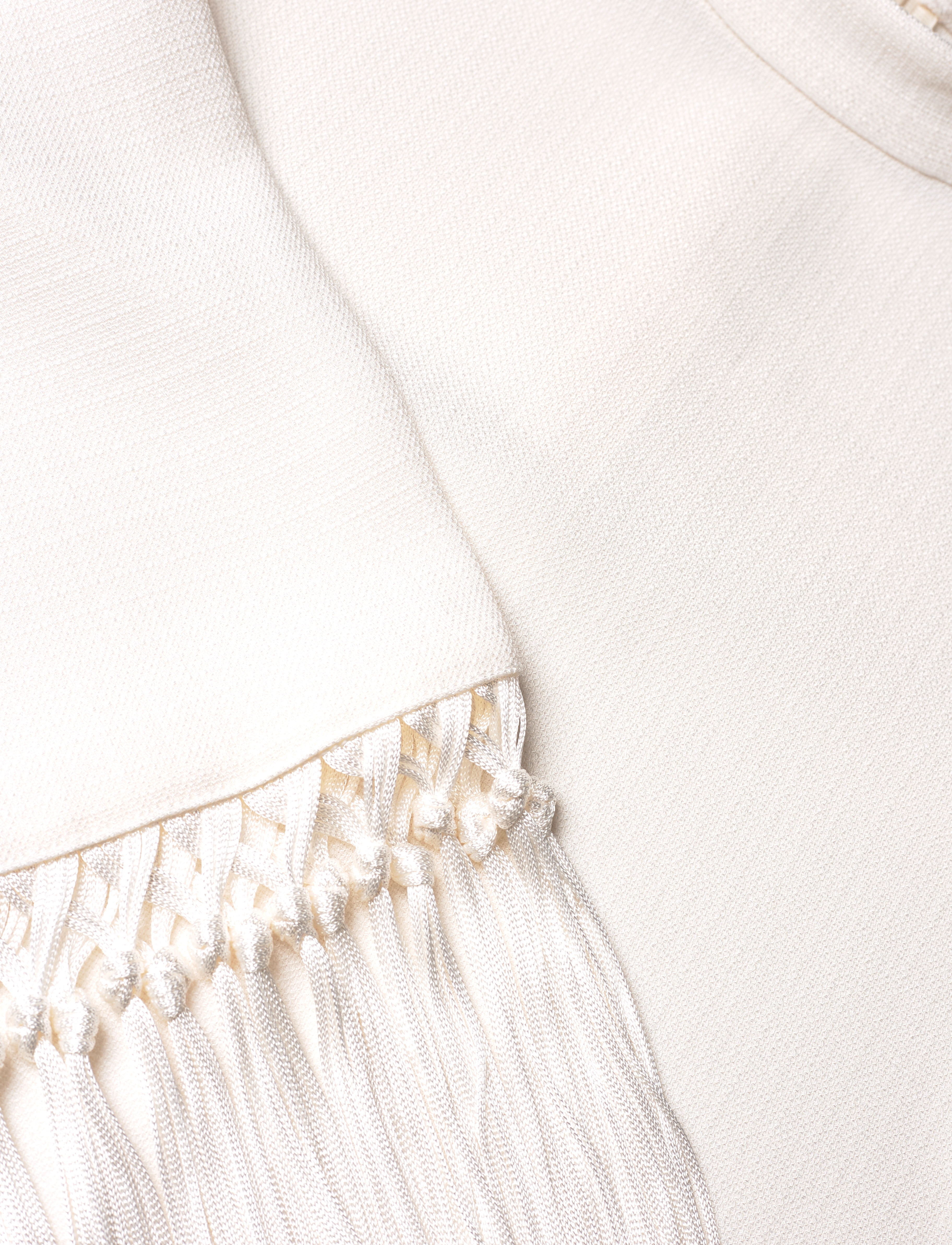 MAUD - Ellie Blouse - long-sleeved blouses - off white - 5