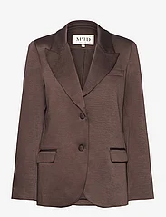 MAUD - Elvira Blazer - party wear at outlet prices - deep brown - 0