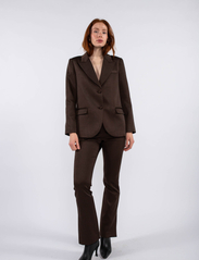 MAUD - Elvira Blazer - ballīšu apģērbs par outlet cenām - deep brown - 3