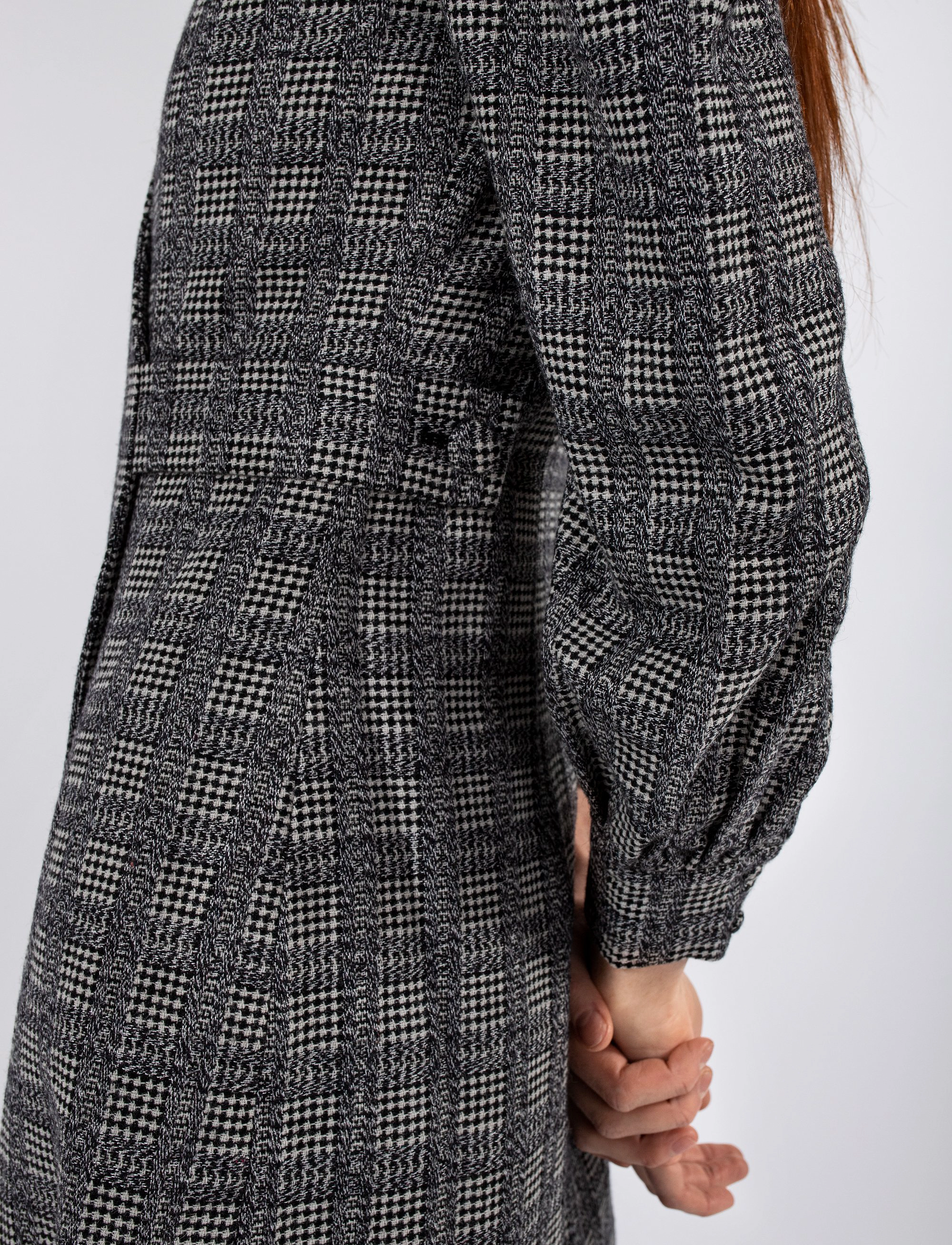 MAUD - Iben Dress - korte kjoler - black check - 4
