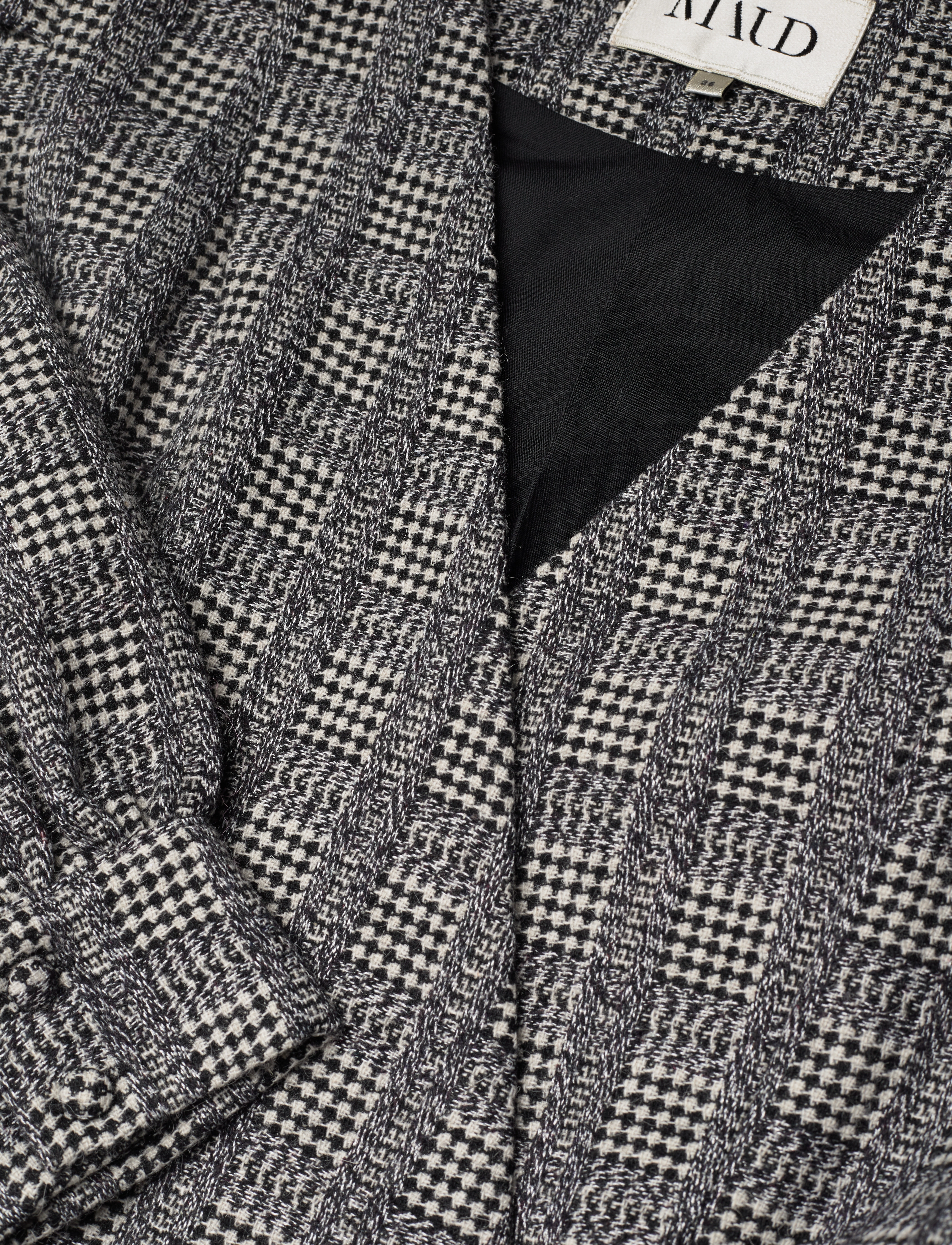 MAUD - Iben Dress - korte kjoler - black check - 5