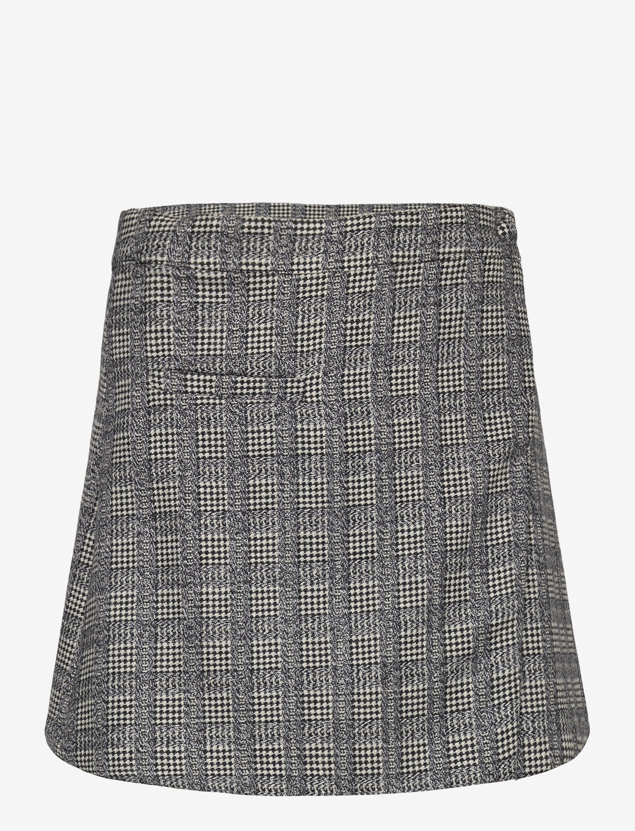 MAUD - Iben Skirt - syysvaatteet - black check - 0