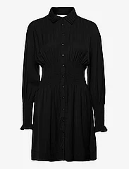 MAUD - Karoline Dress Short - skjortekjoler - black - 0