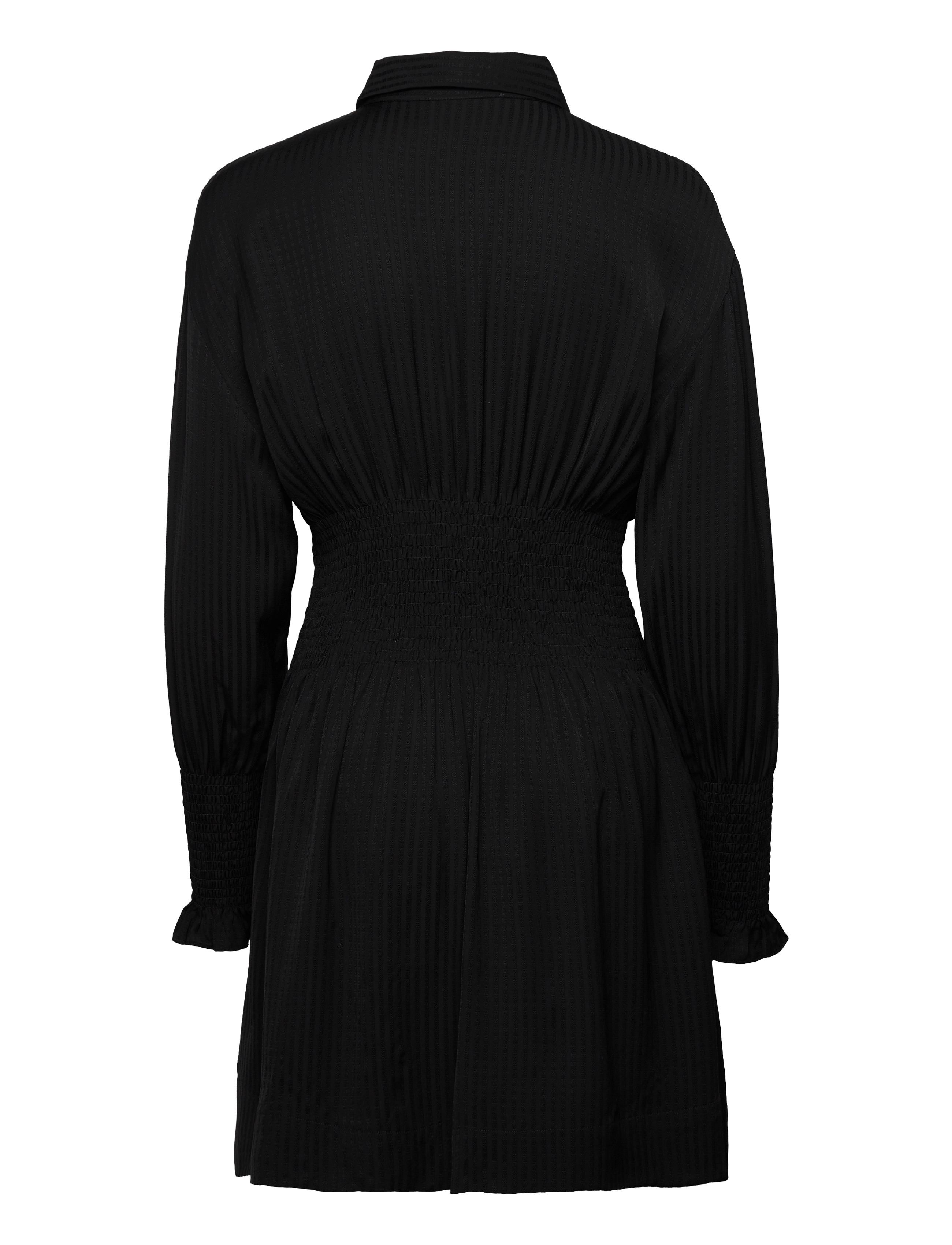 MAUD - Karoline Dress Short - kurze kleider - black - 2