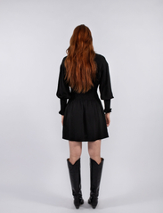 MAUD - Karoline Dress Short - sukienki koszulowe - black - 3