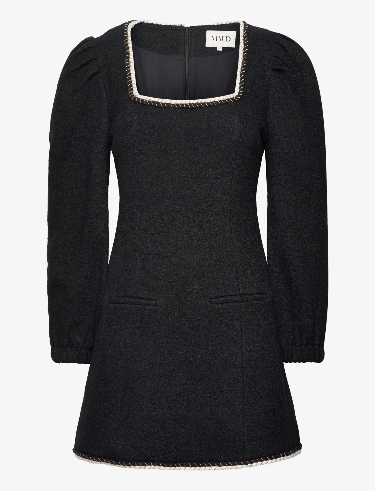 MAUD - Lisa Dress - festklær til outlet-priser - black - 0