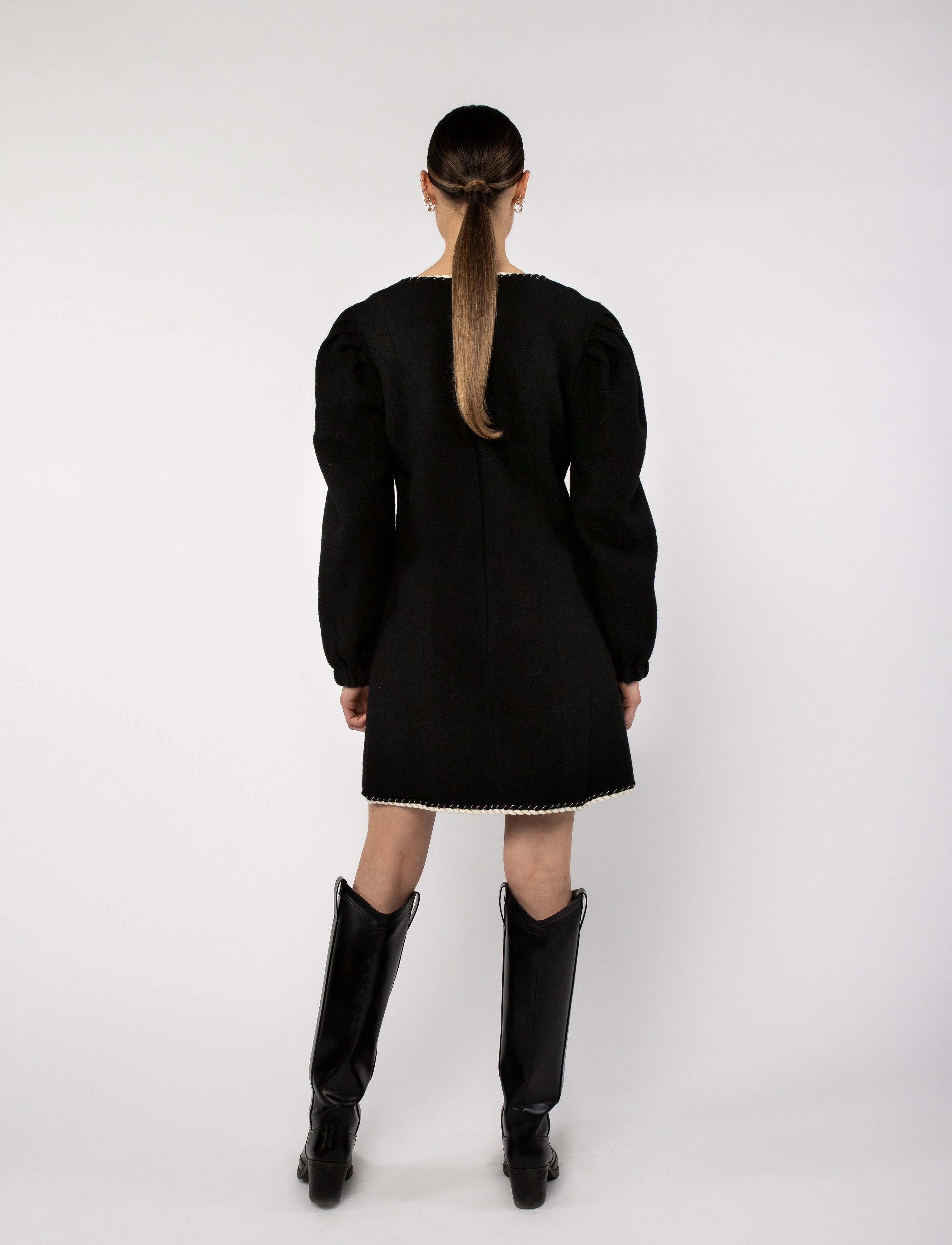 MAUD - Lisa Dress - black - 5
