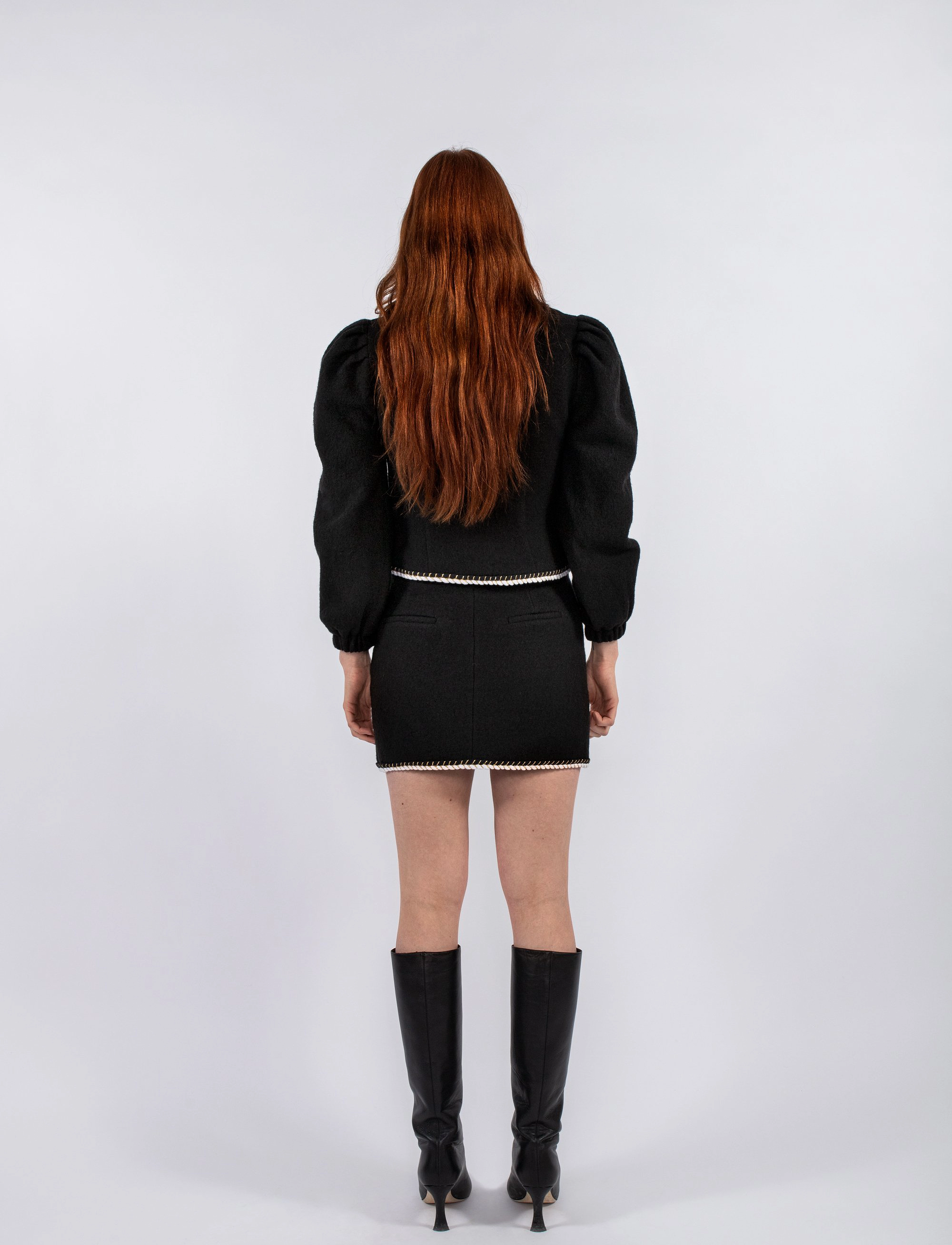 MAUD - Lisa Skirt - korte skjørt - black - 5